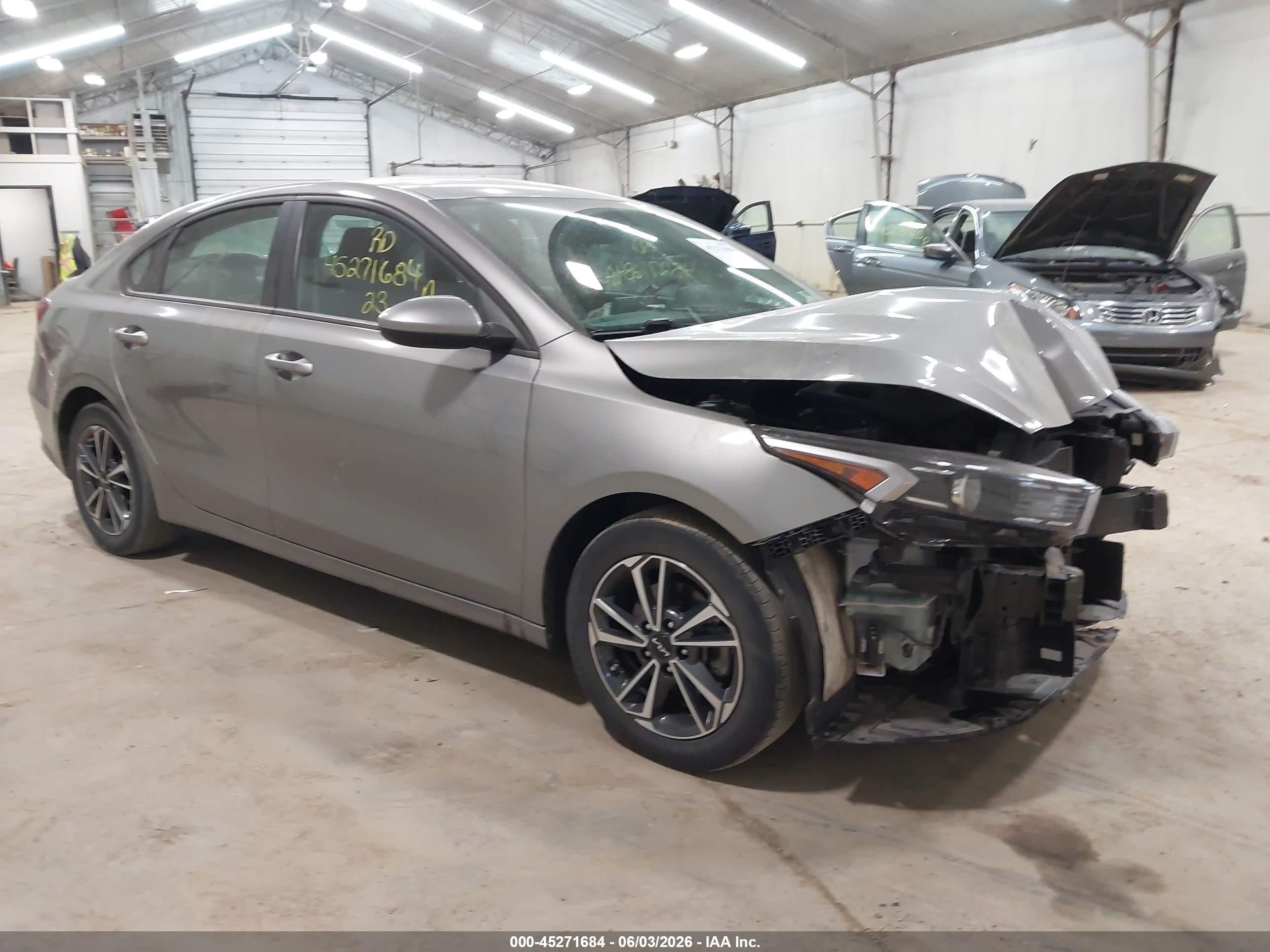 2023 Kia Forte LXS, VIN 3KPF24AD3PE615642 — Frame damage