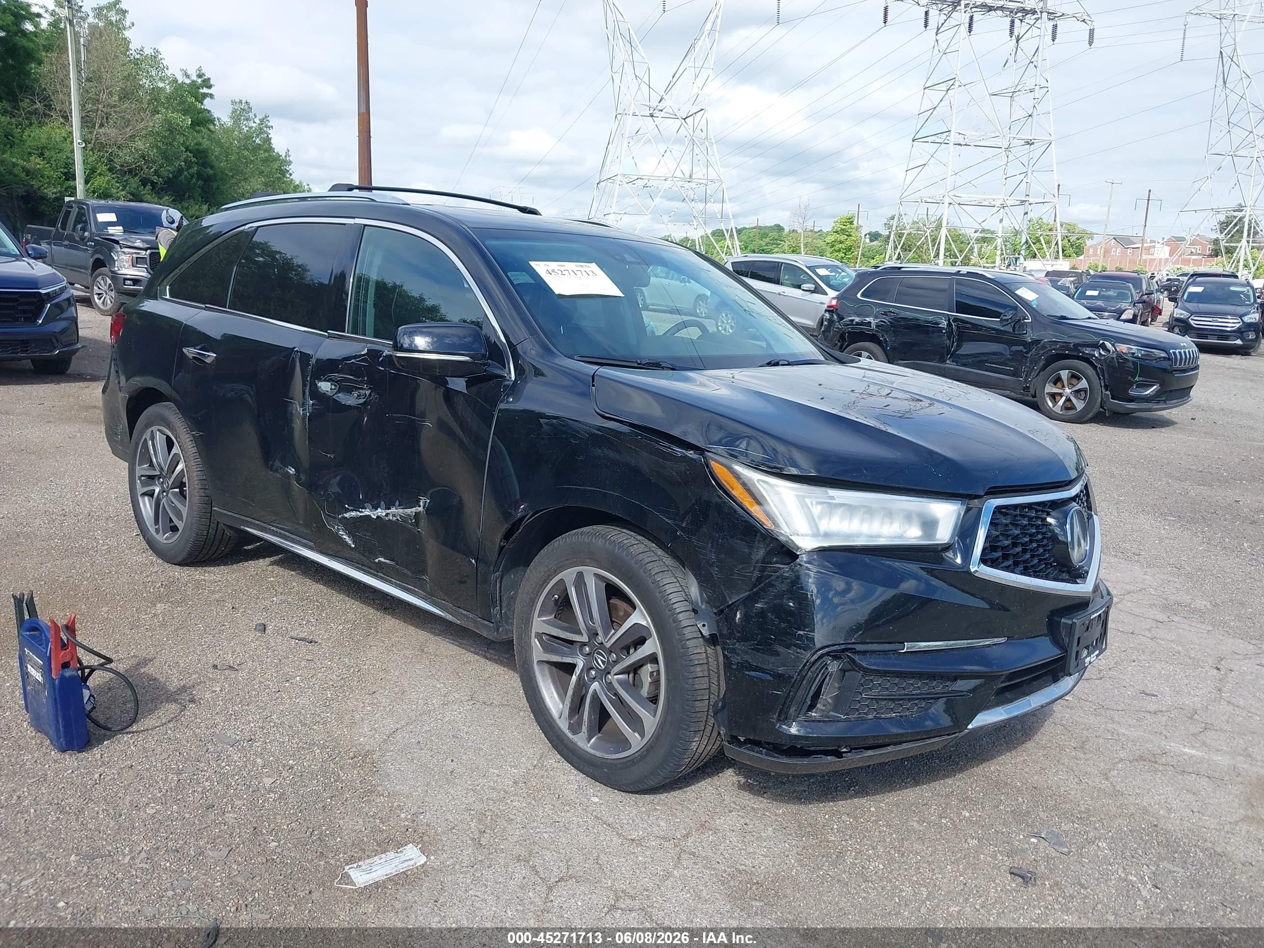 2018 Acura MDX Advance, VIN 5J8YD4H93JL025252 — Side