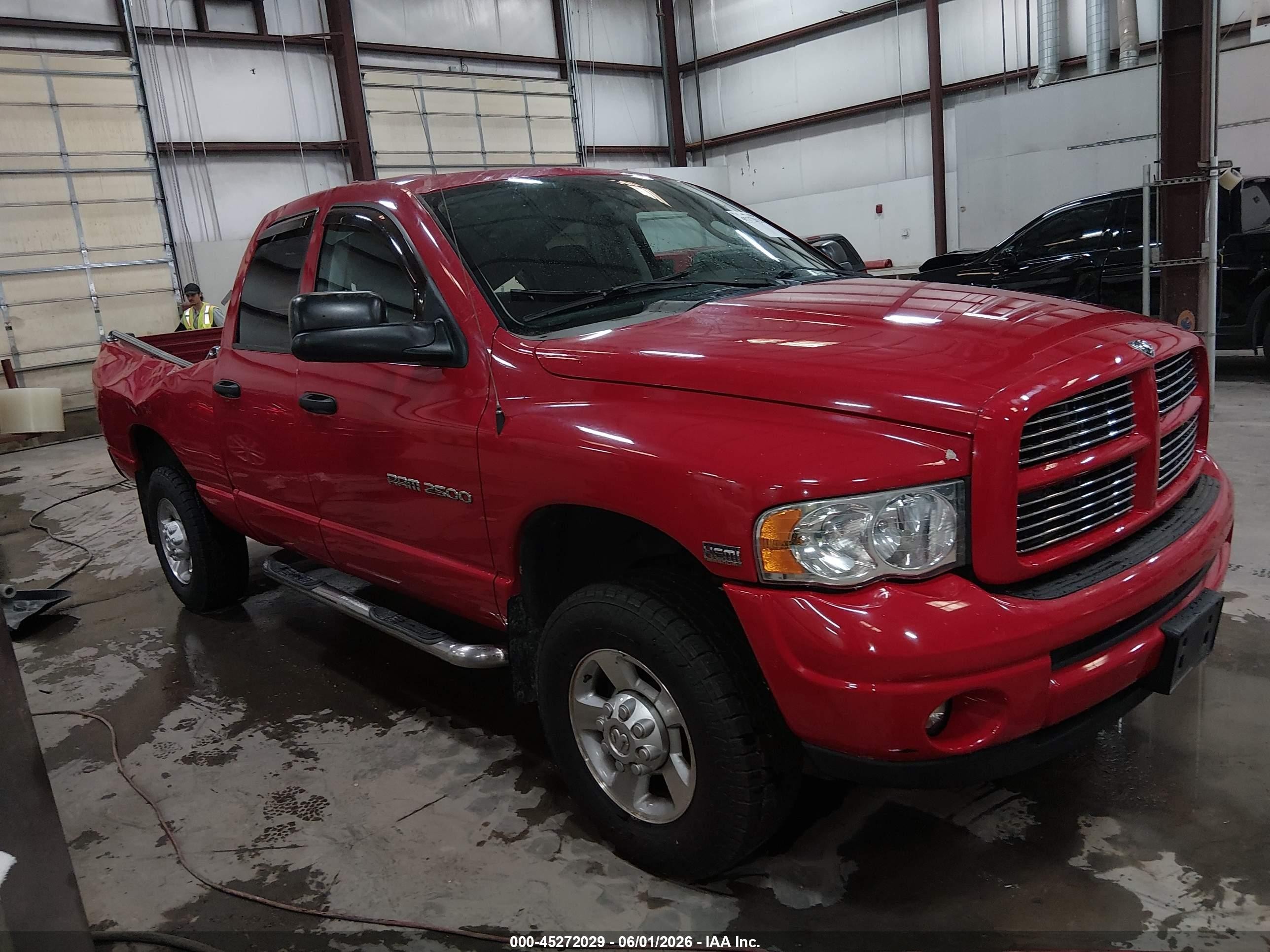 2003 Dodge 2500 ST, VIN 3D7KU28D13G857224 — Стихия