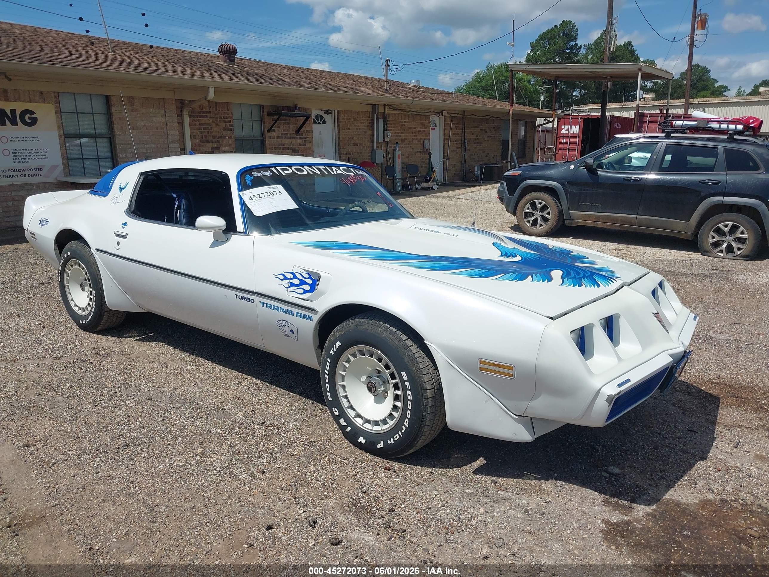 1980 Pontiac Firebird, VIN 2W87TAL124634 — Front end