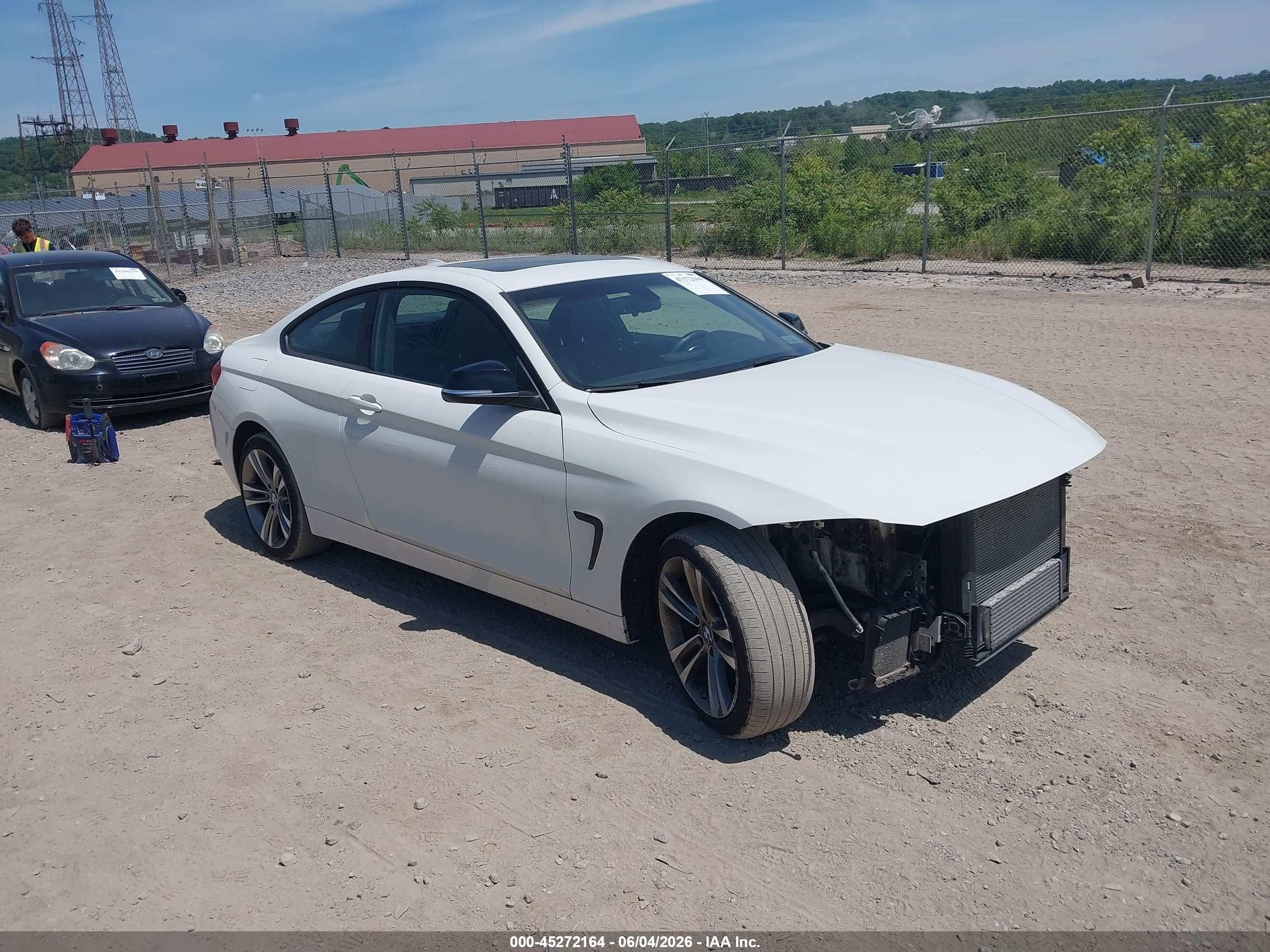 2015 BMW 4 Series 428i xDrive, VIN WBA3N9C56FK246264 — Front end