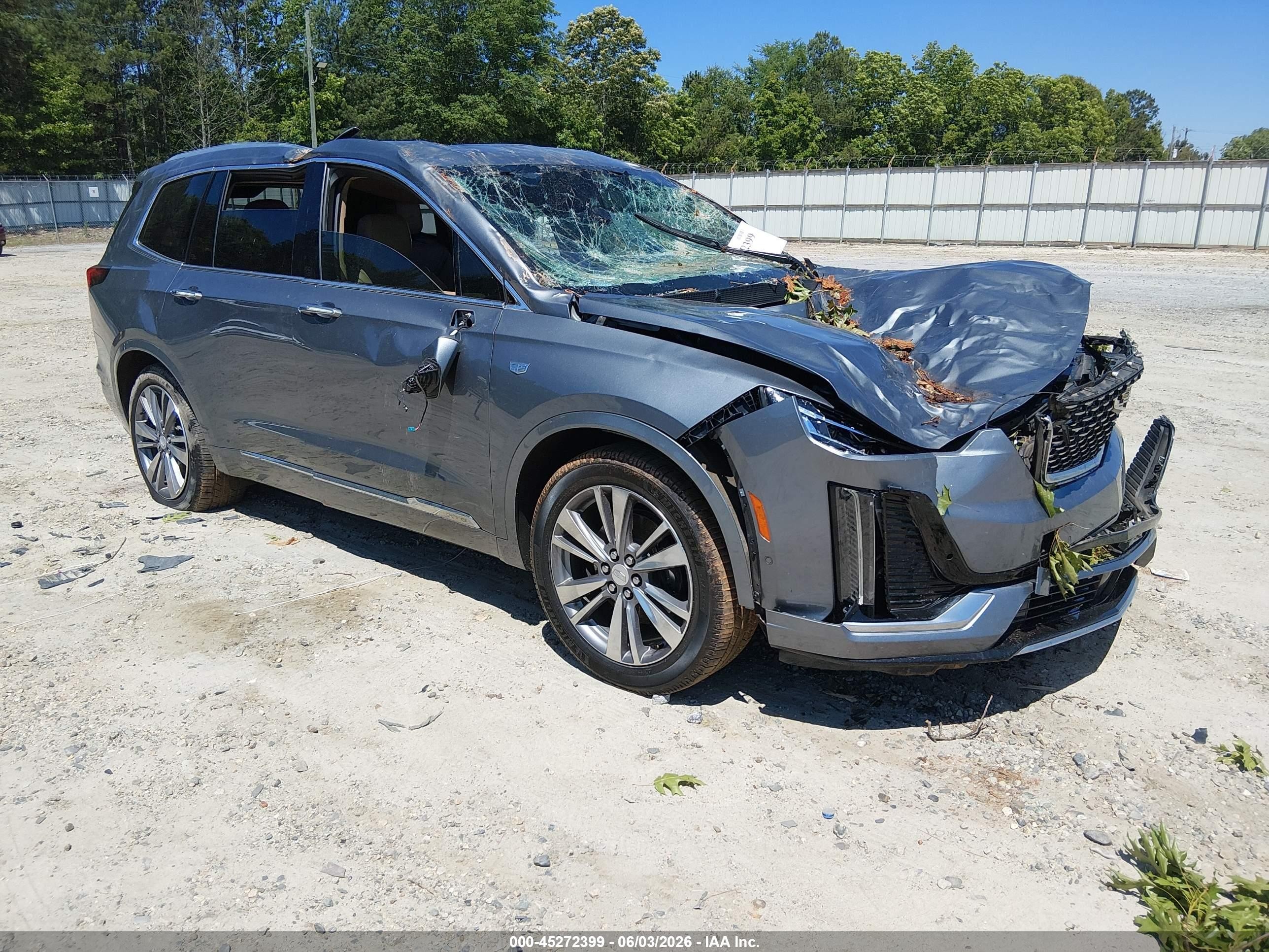 2020 Cadillac XT6 FWD Premium Luxury, VIN 1GYKPERSXLZ191782 — Крыша