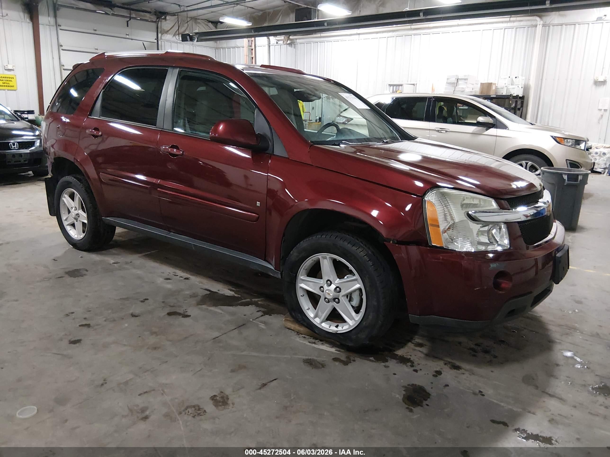 2008 Chevrolet Equinox LT, VIN 2CNDL53F286325155 — Rear end