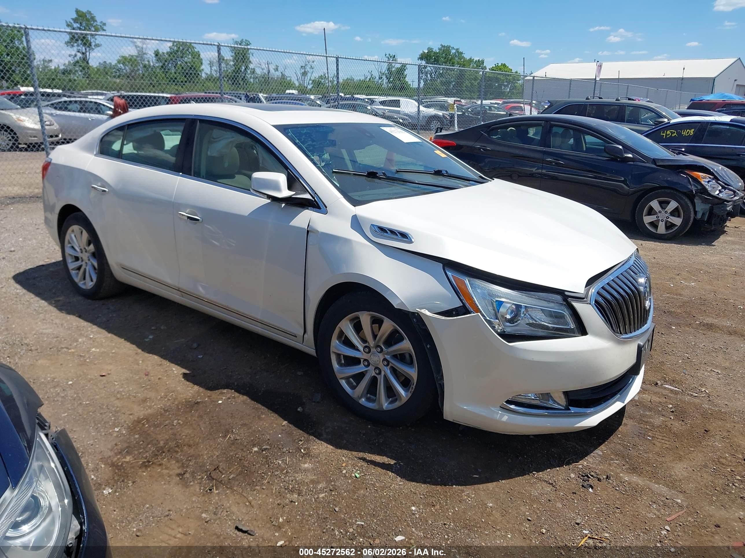 2014 Buick LaCrosse Leather, VIN 1G4GB5G3XEF196535 — По всему кузову