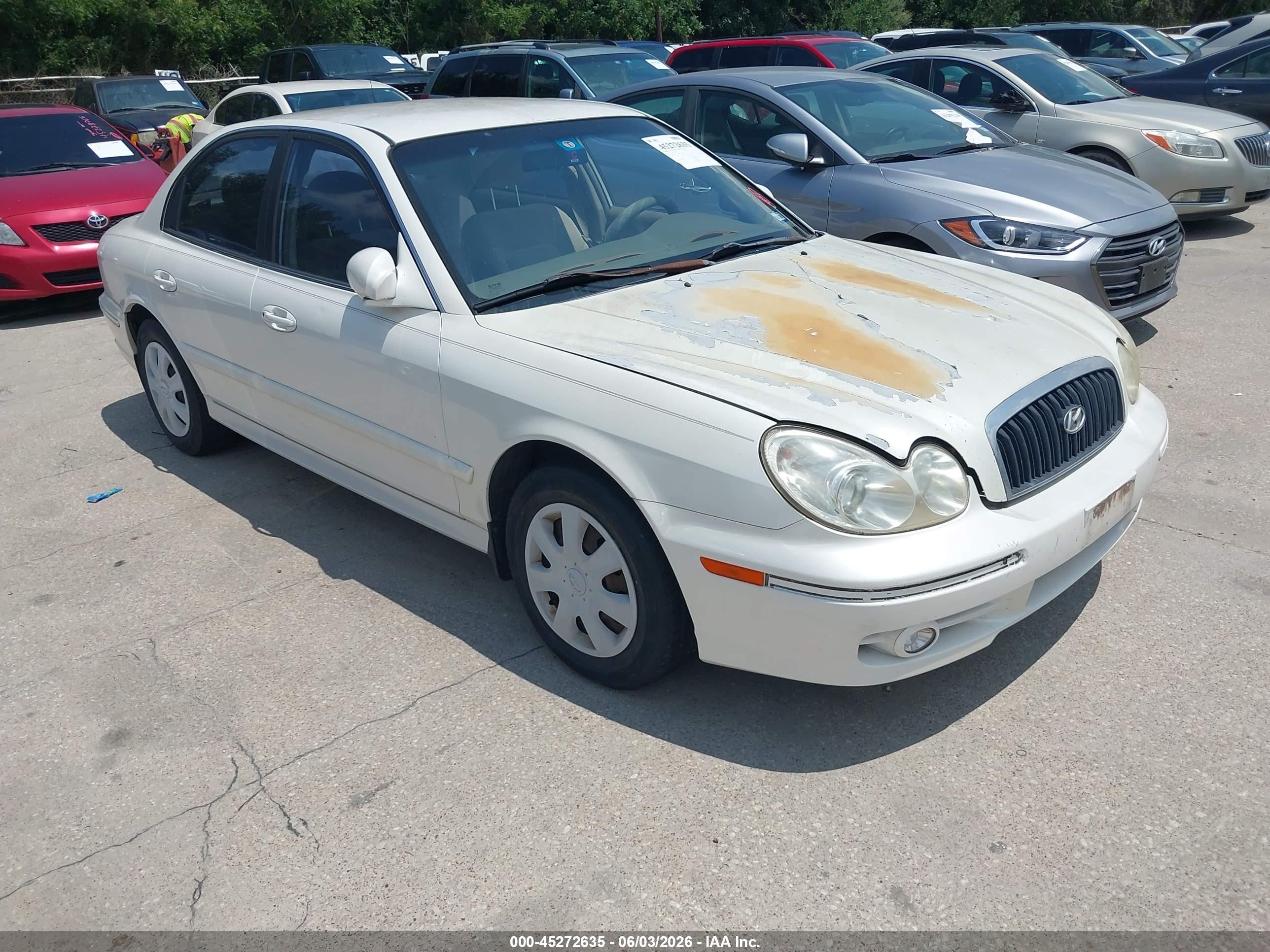 2002 Hyundai Sonata GL, VIN KMHWF25H32A616979 — Normal wear