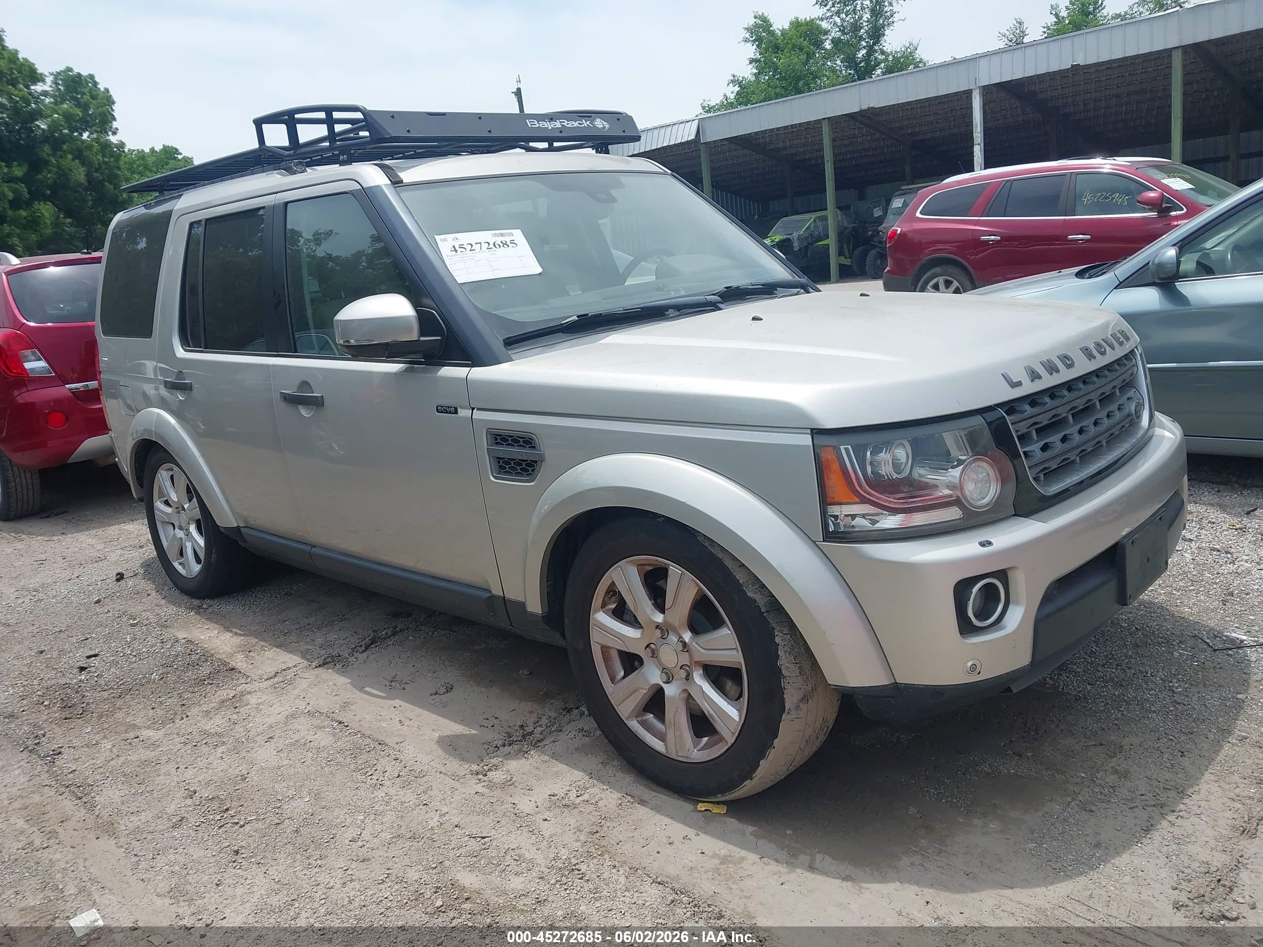 2014 Land Rover LR4 HSE, VIN SALAG2V64EA704883 — Normal wear