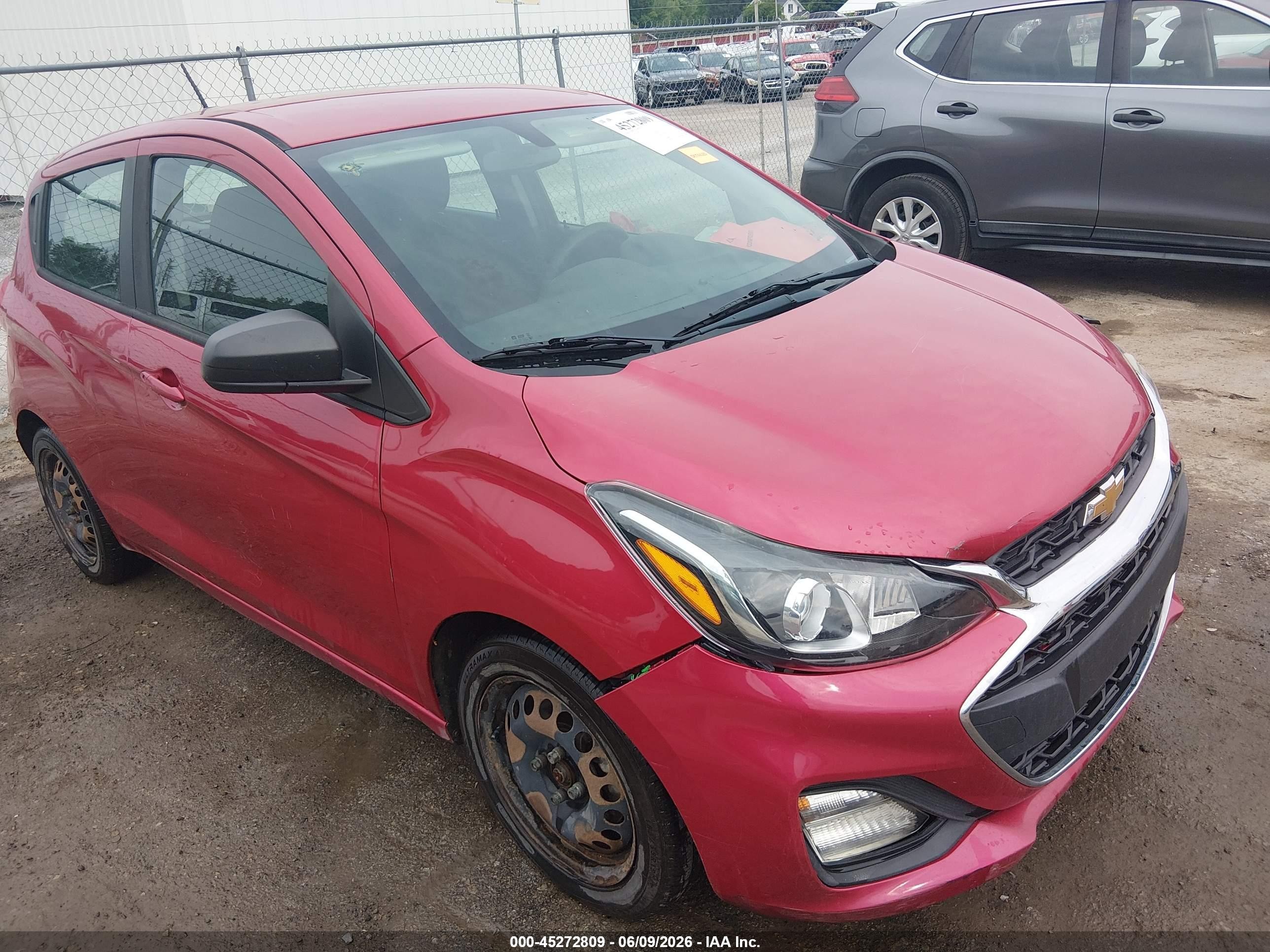 2020 Chevrolet Spark LS, VIN KL8CB6SA2LC402534 — Front end