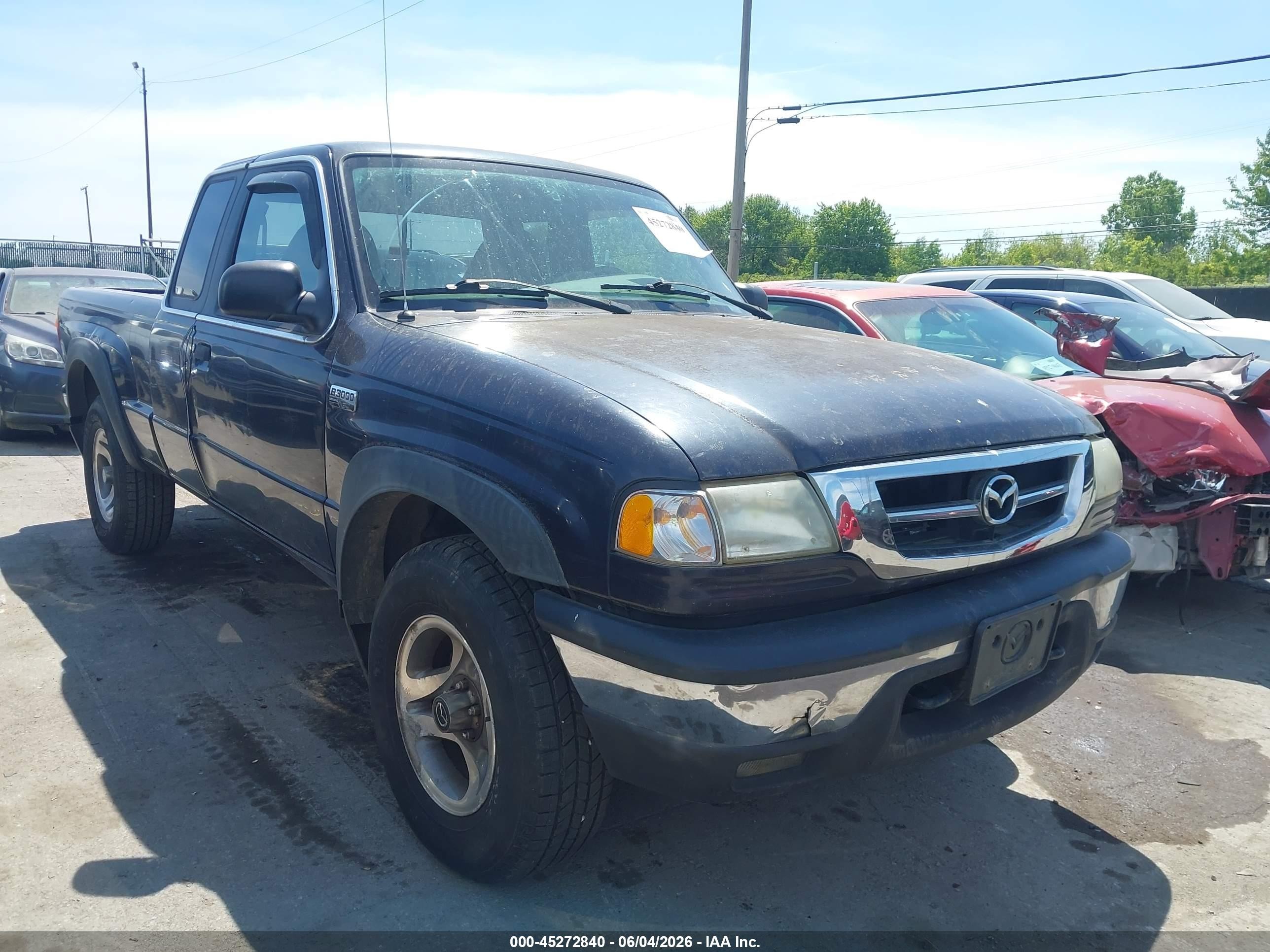 2002 Mazda B-Series SE, VIN 4F4ZR17U32TM17424 — Обычный износ