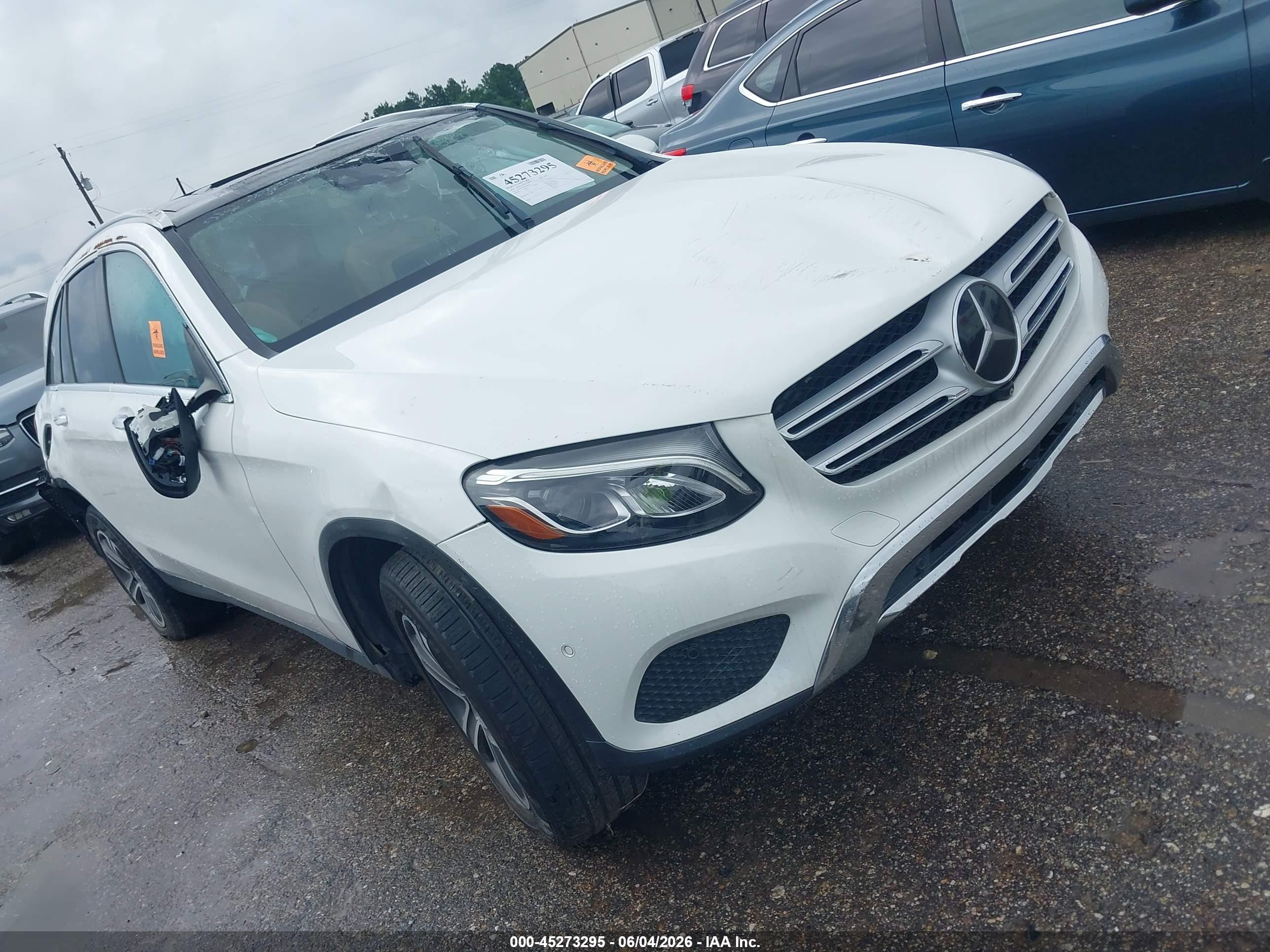 2018 Mercedes-Benz GLC 300, VIN WDC0G4JB0JV044257 — Biohazard / chemical