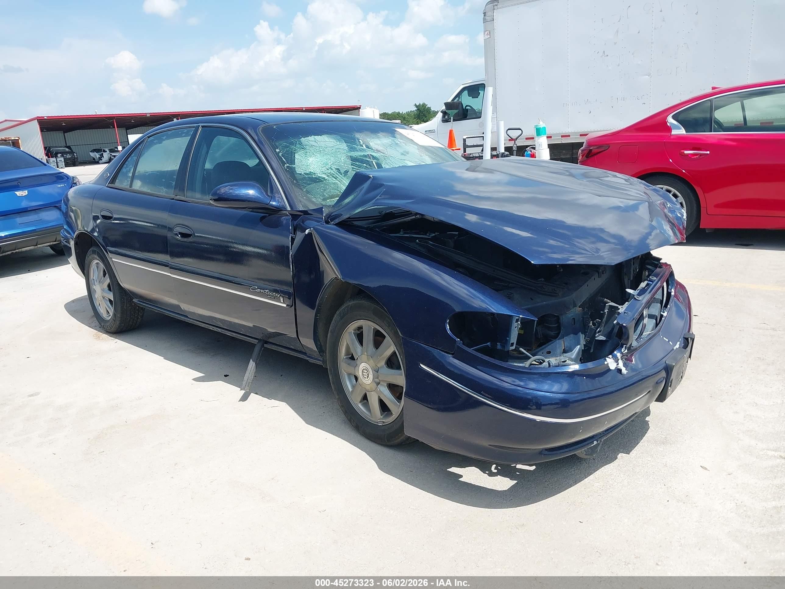 2002 Buick Century Limited, VIN 2G4WY55J021119252 — Перед