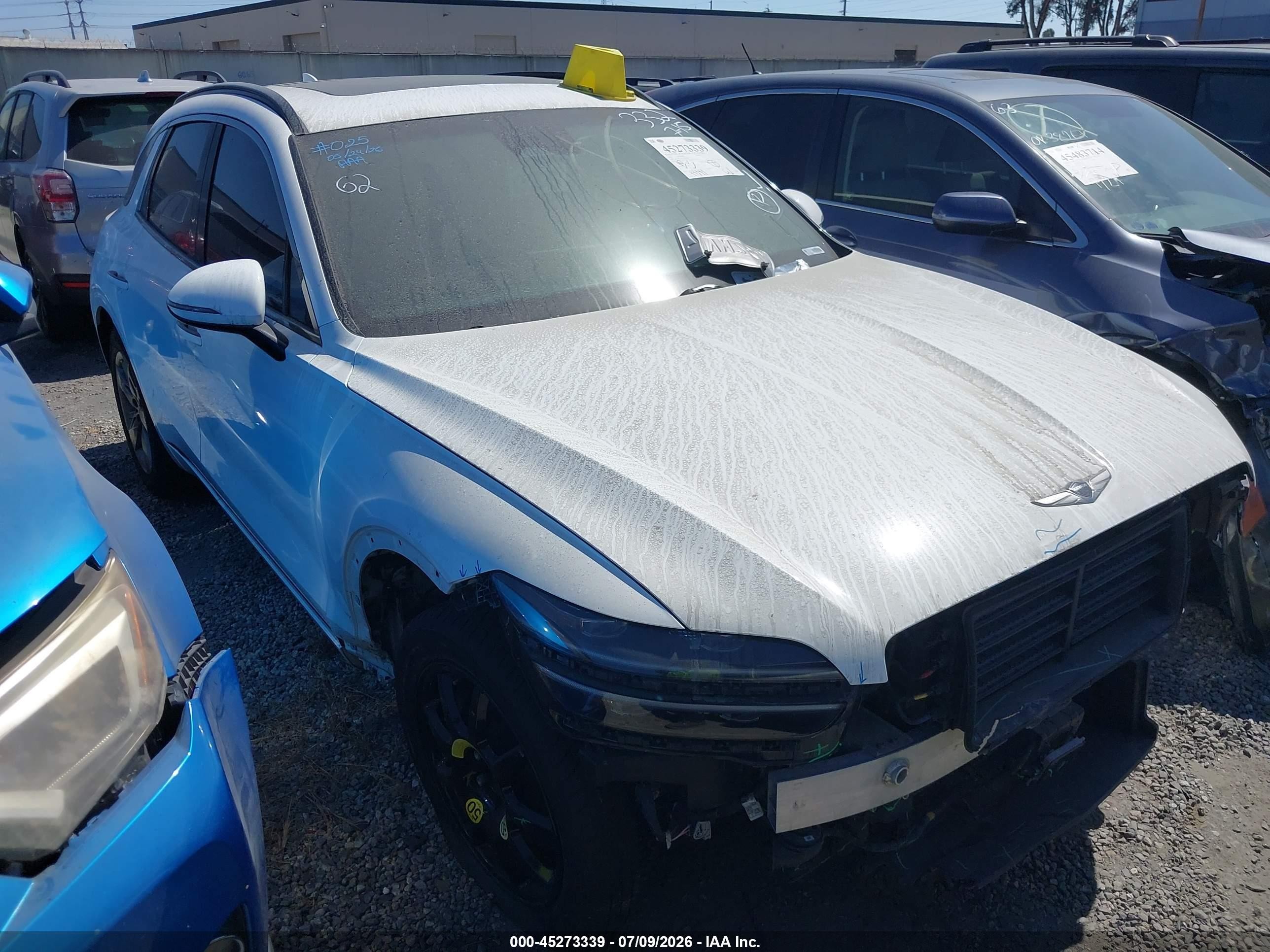 2022 Genesis GV70 Sport, VIN KMUMCDTC9NU033890 — Front end