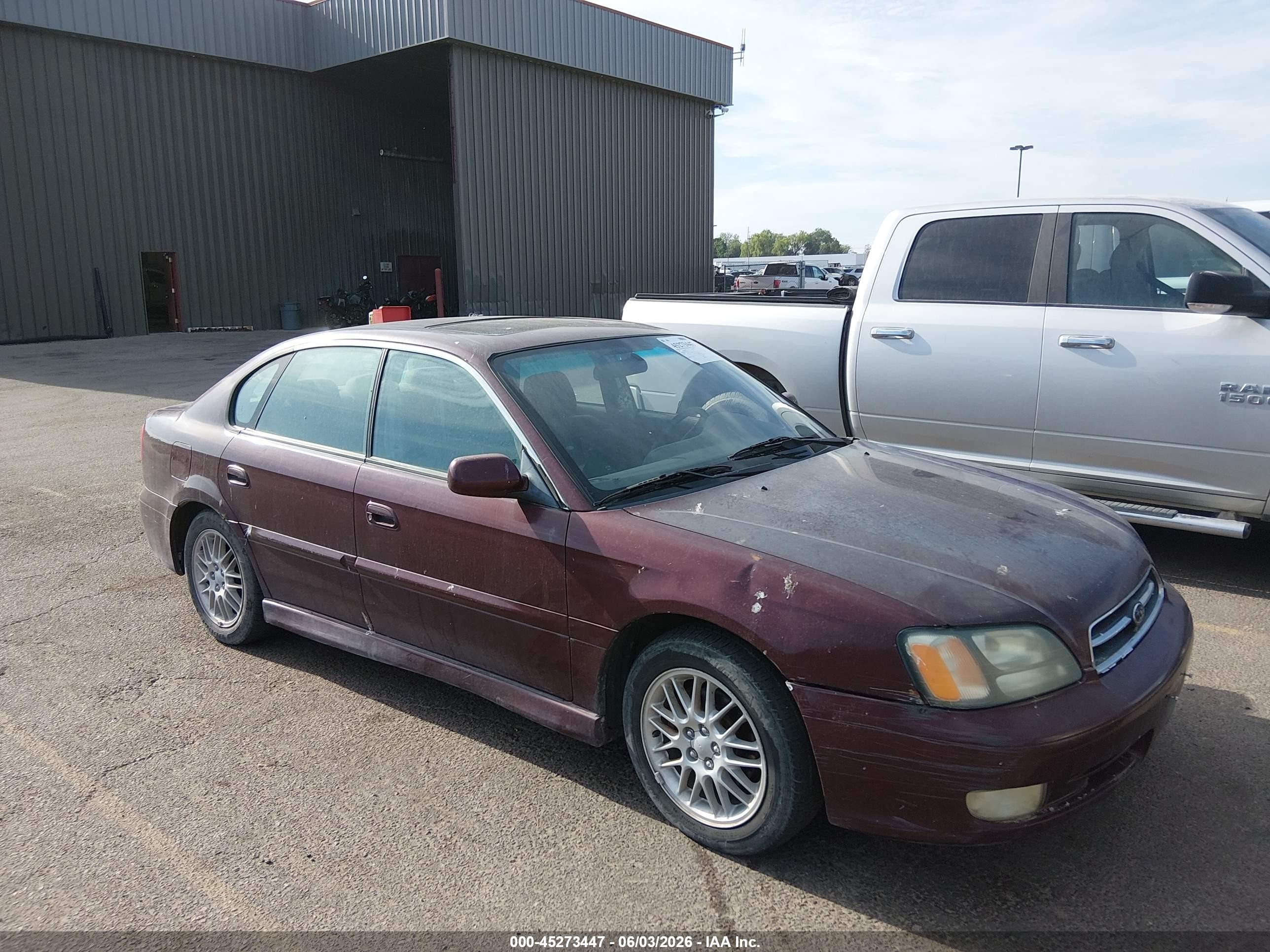2001 Subaru Legacy GT, VIN 4S3BE645617203132 — По всему кузову