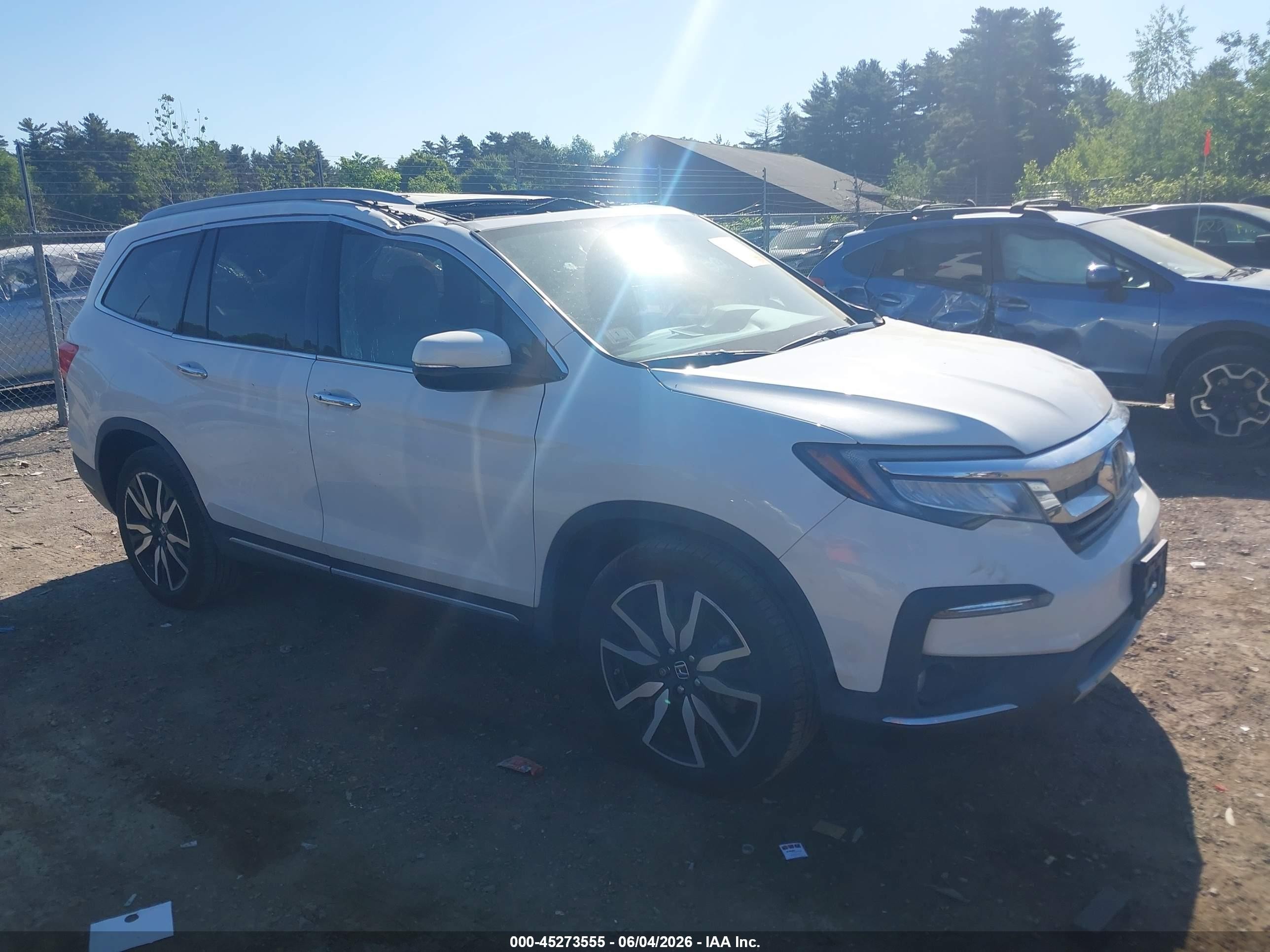 2020 Honda Pilot Touring 7-Passenger, VIN 5FNYF6H60LB031638 — Крыша
