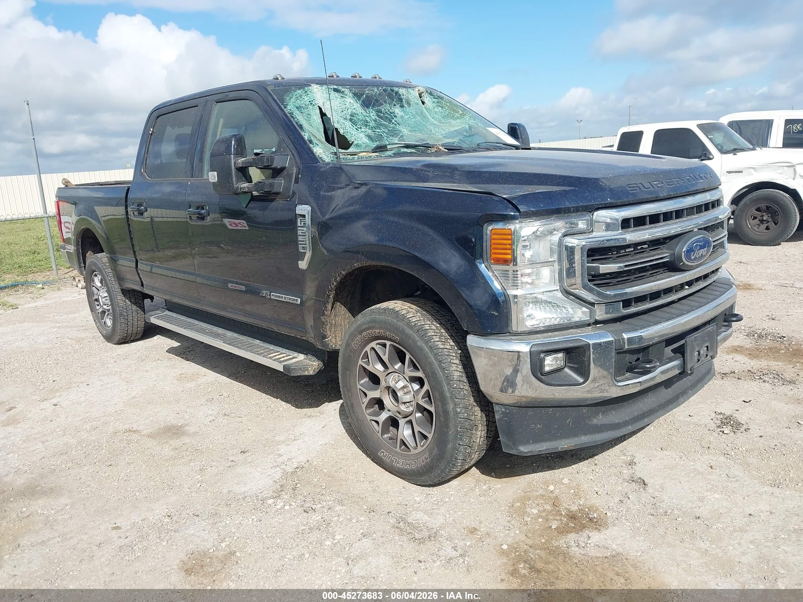 2022 Ford F-250 Lariat, VIN 1FT7W2BT9NEG02924 — Storm