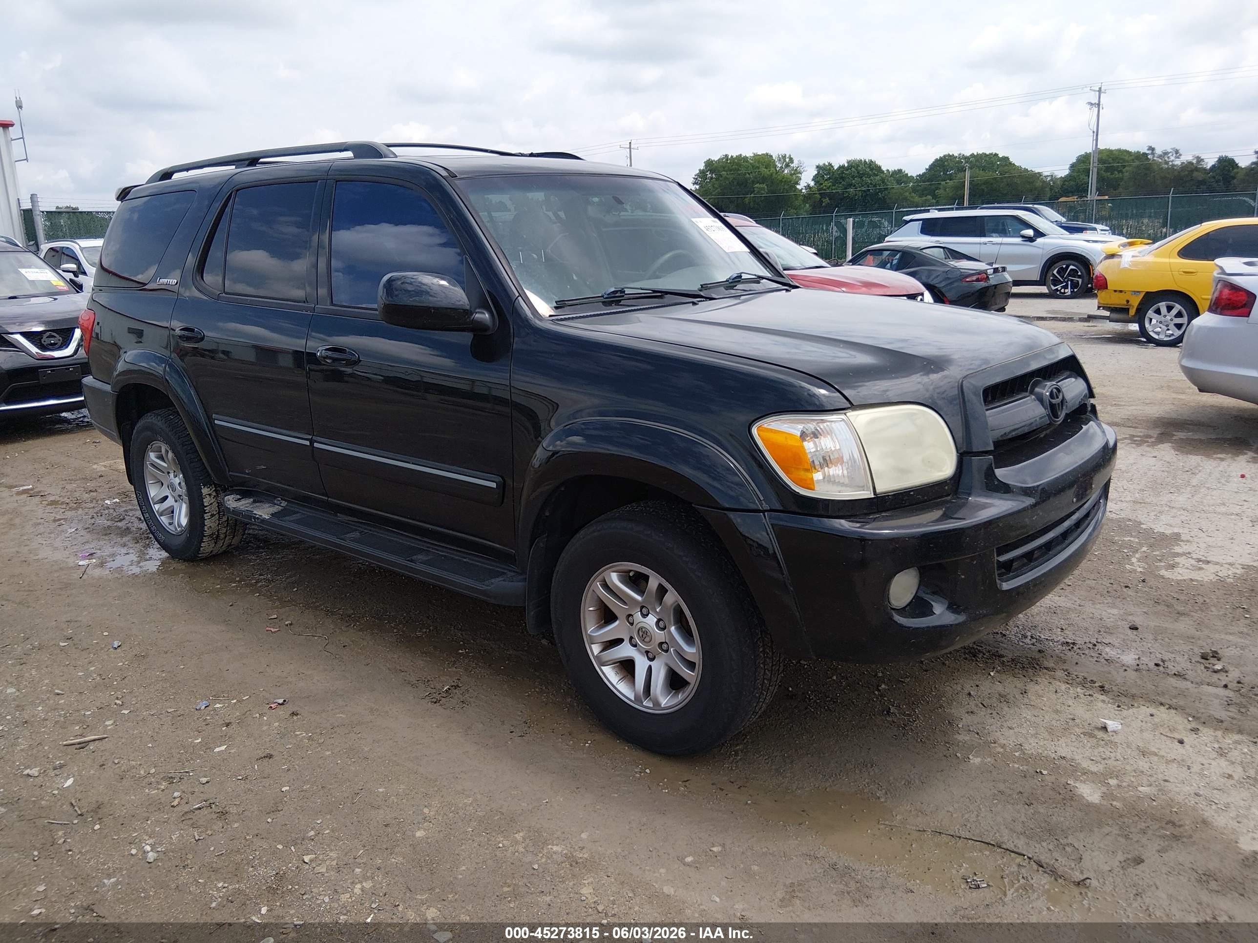 2005 Toyota Sequoia Limited, VIN 5TDZT38A75S249770 — Undercarriage