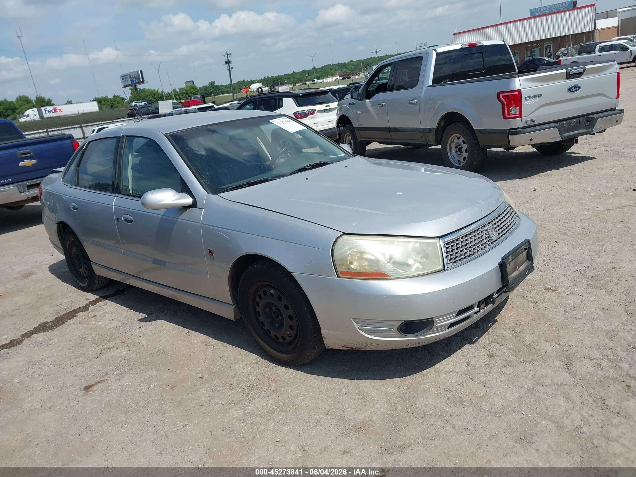 2003 Saturn LS, VIN 1G8JU54F43Y520206 — Rear end