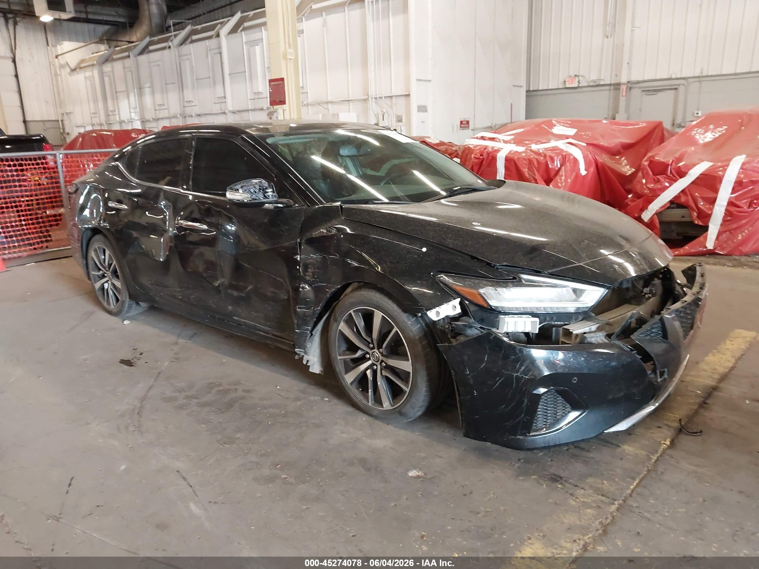 2019 Nissan Maxima SV, VIN 1N4AA6AV5KC368633 — All over