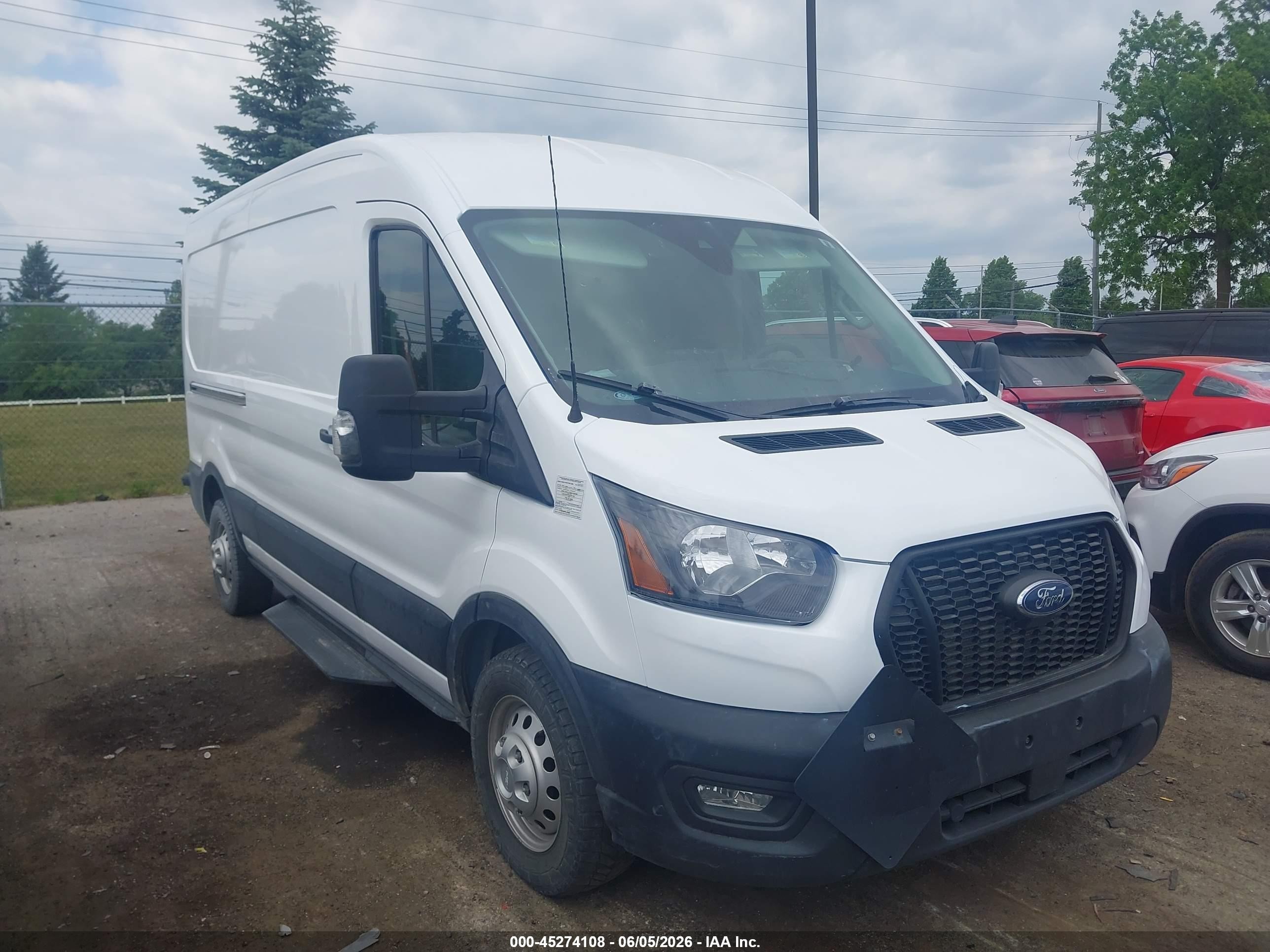 2023 Ford Transit Cargo, VIN 1FTBR2C87PKA10650 — Rear end