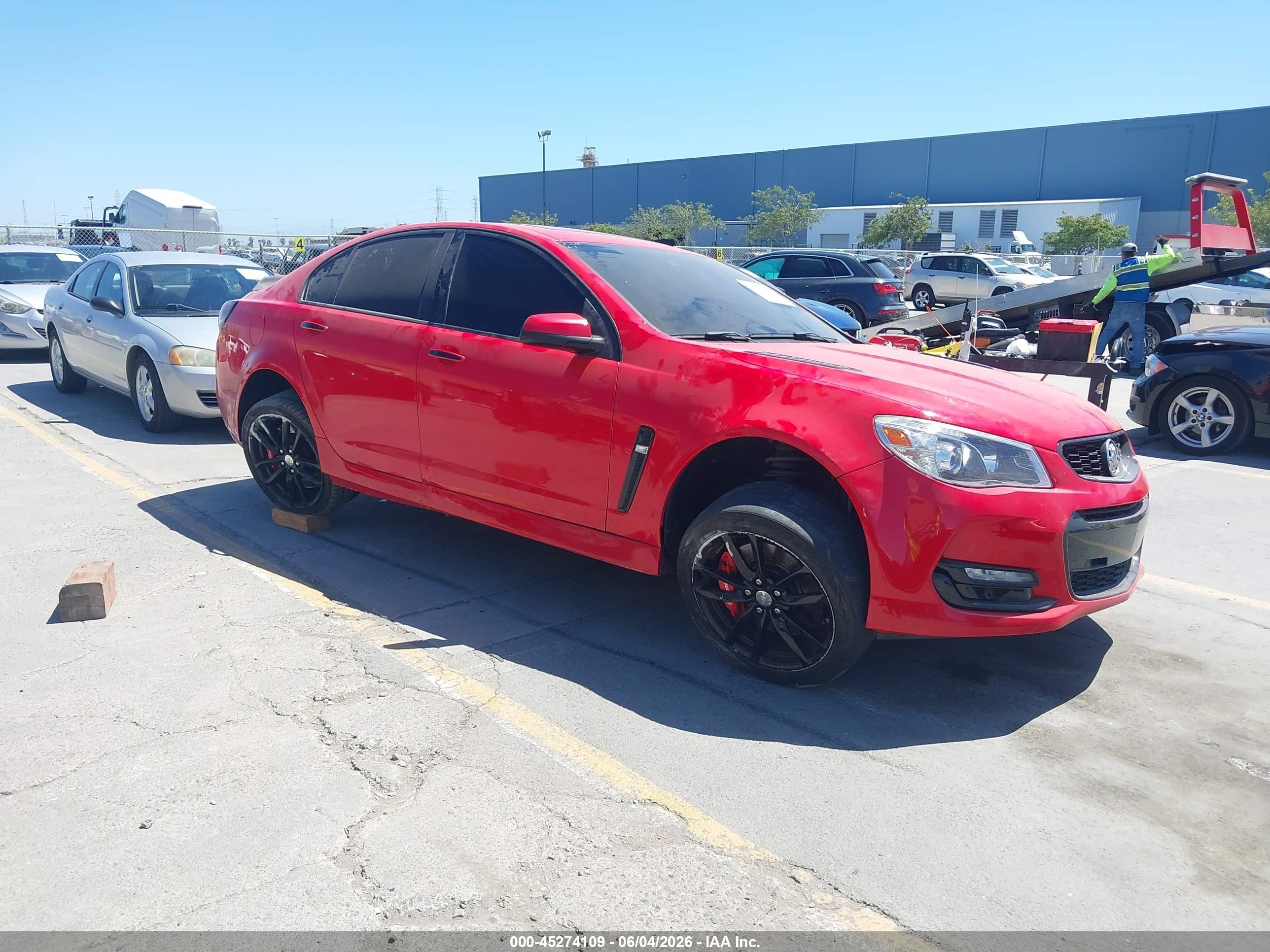 2017 Chevrolet SS, VIN 6G3F15RW6HL300733 — Side