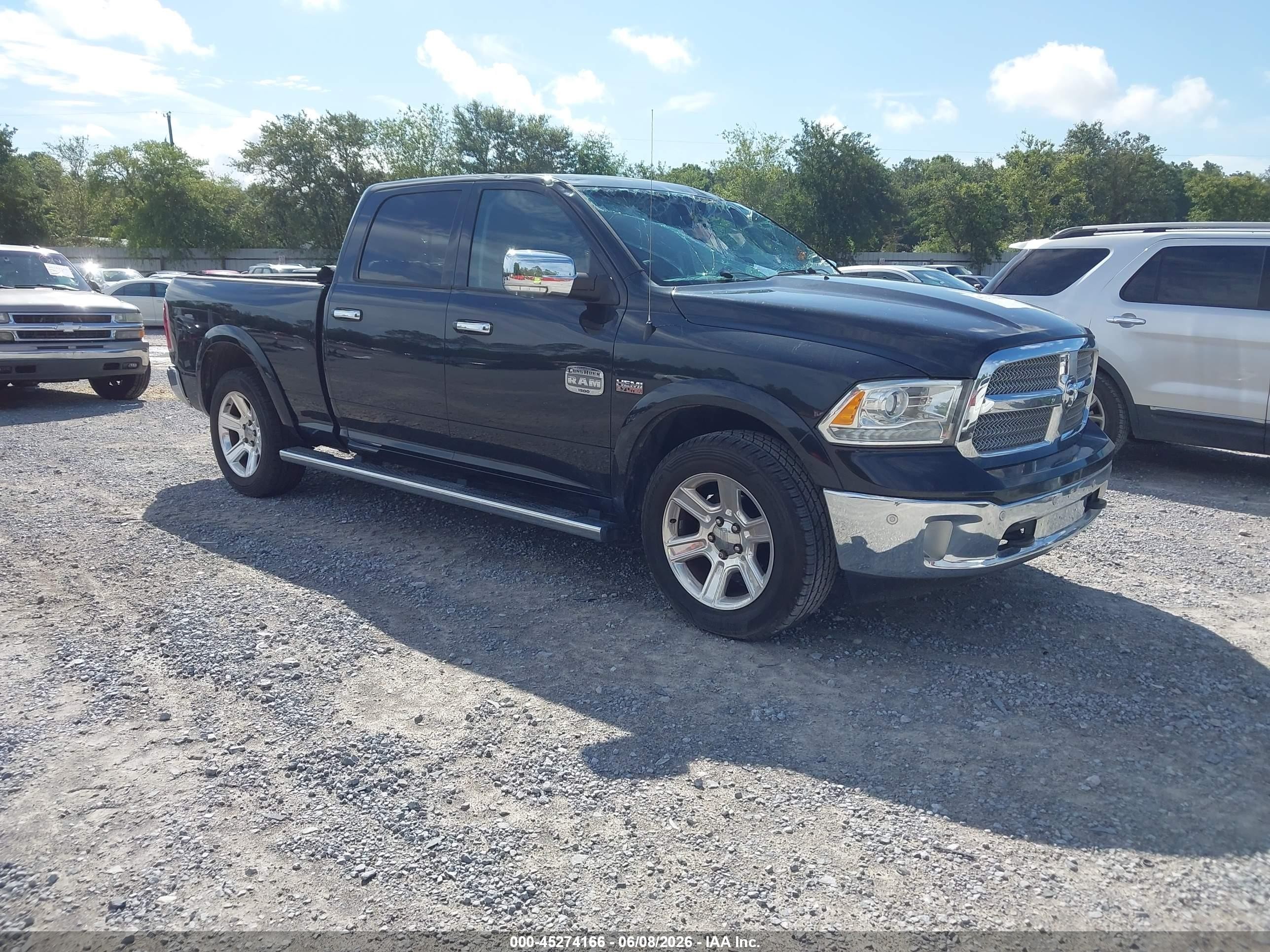 2016 Ram 1500 Longhorn Limited, VIN 1C6RR6WT4GS209281 — Storm