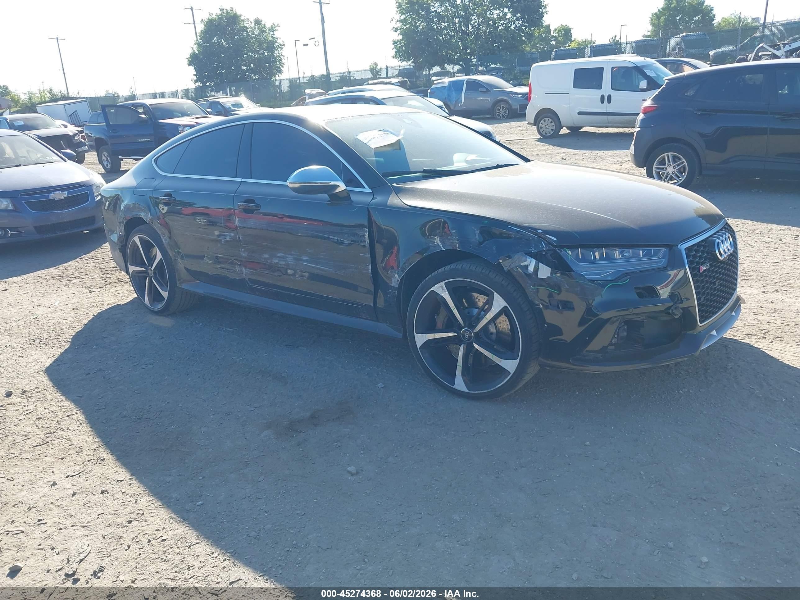 2016 Audi RS 7 Prestige, VIN WUAW2AFC8GN900706 — Перед