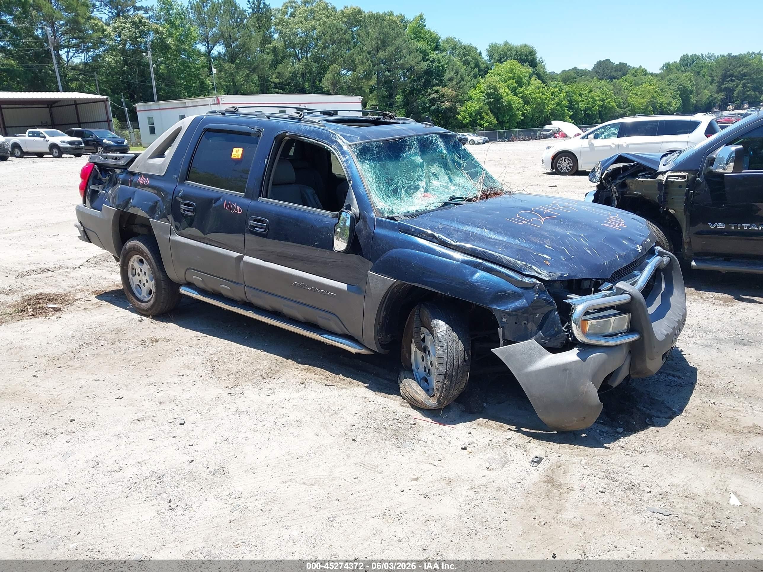 2006 Chevrolet Avalanche LS, VIN 3GNEK12ZX6G115928 — Biohazard / chemical