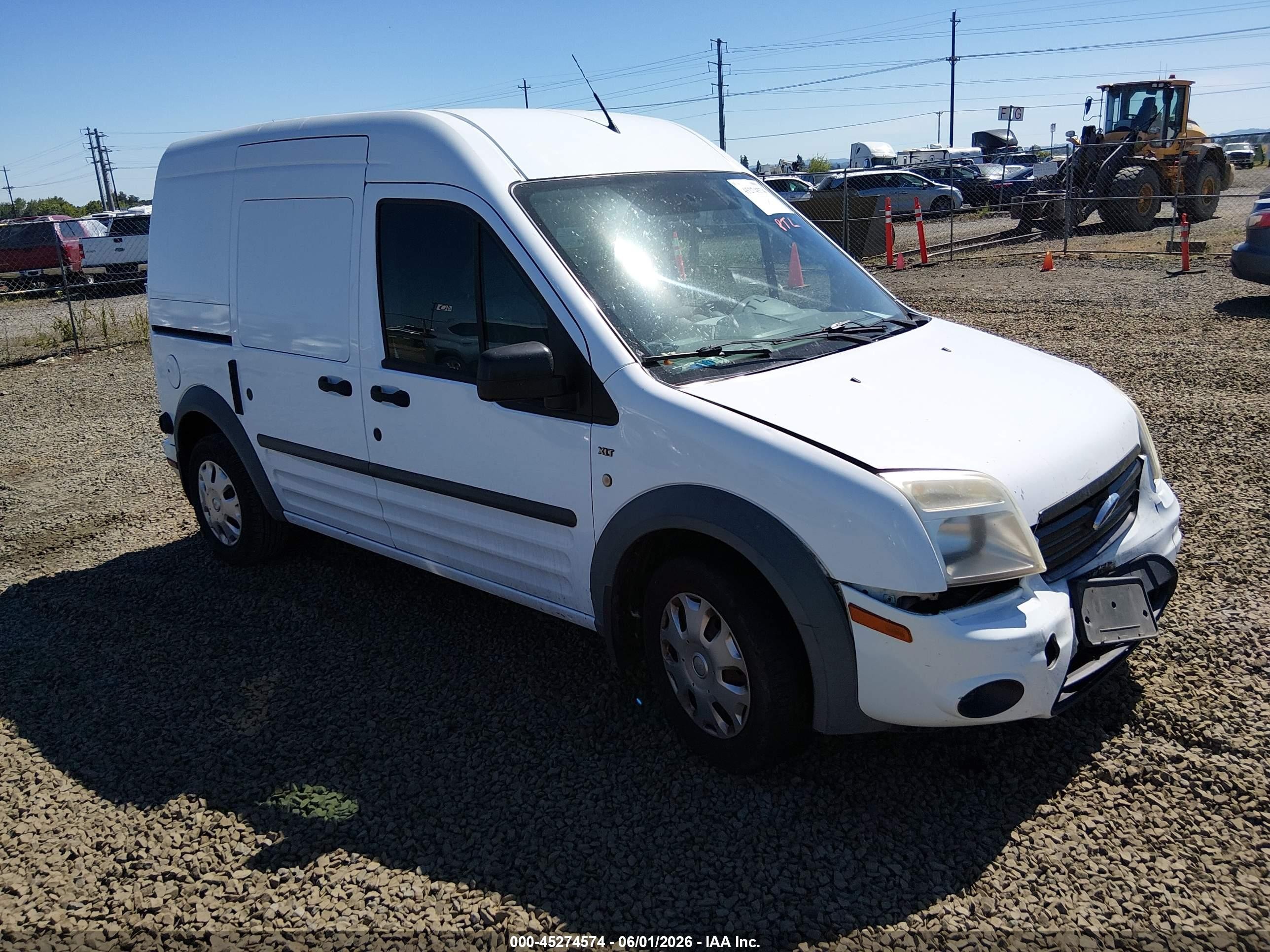 2010 Ford Transit Connect XLT, VIN NM0LS7BN9AT001492 — Normal wear