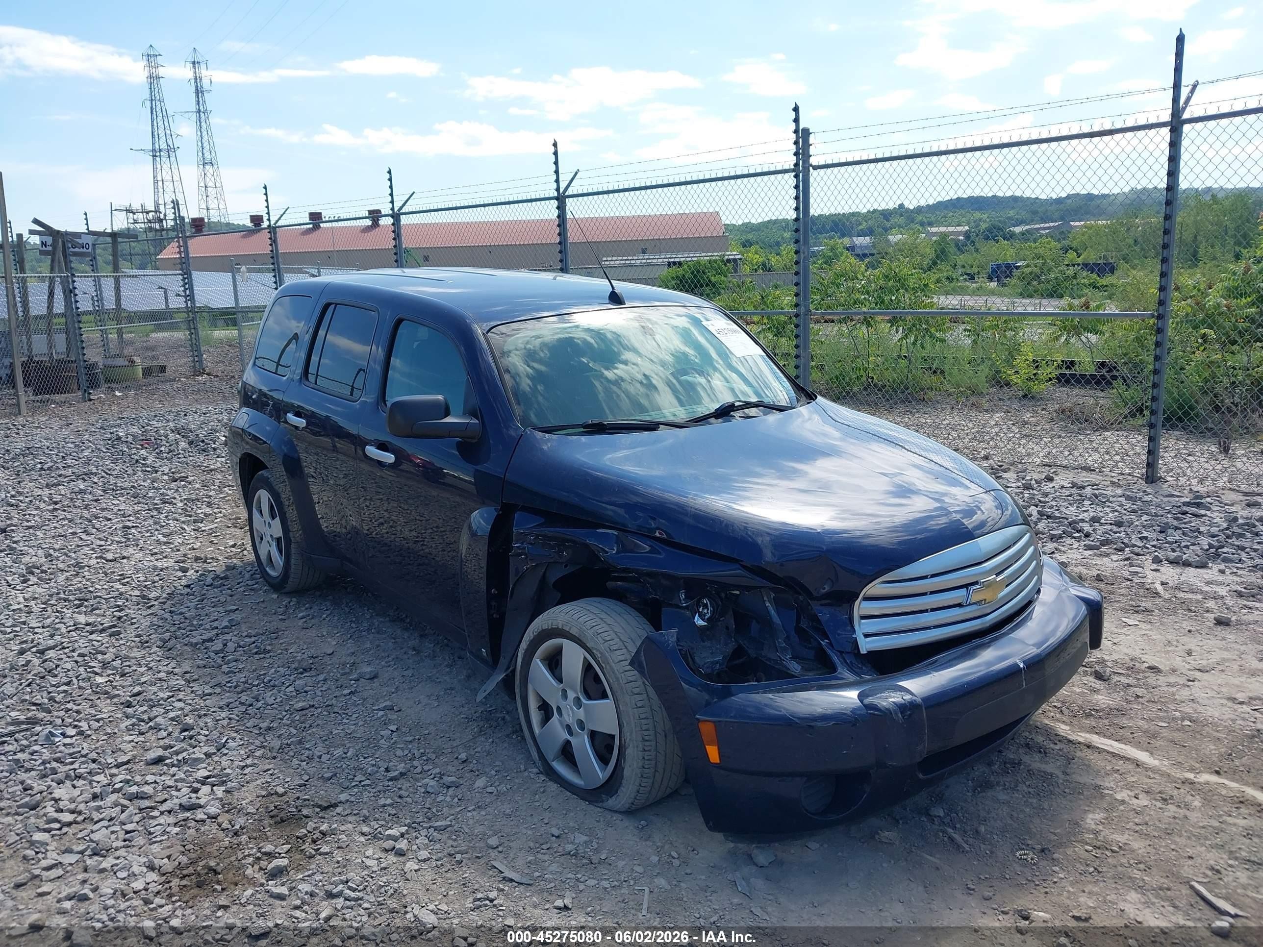 2007 Chevrolet HHR LS, VIN 3GNDA13D27S631278 — Перед