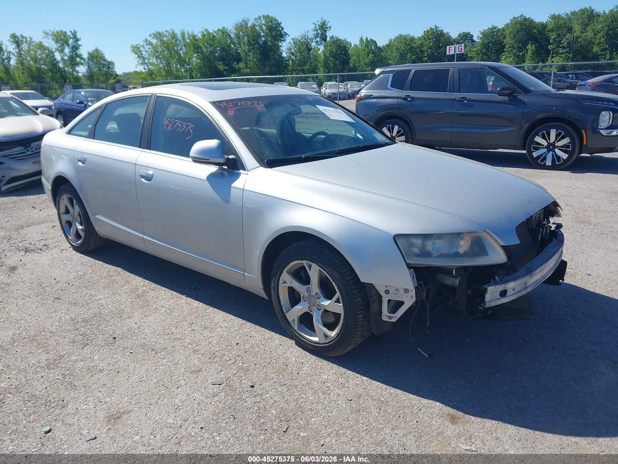 2010 Audi A6, VIN WAUAKAFB8AN028563 — Перед