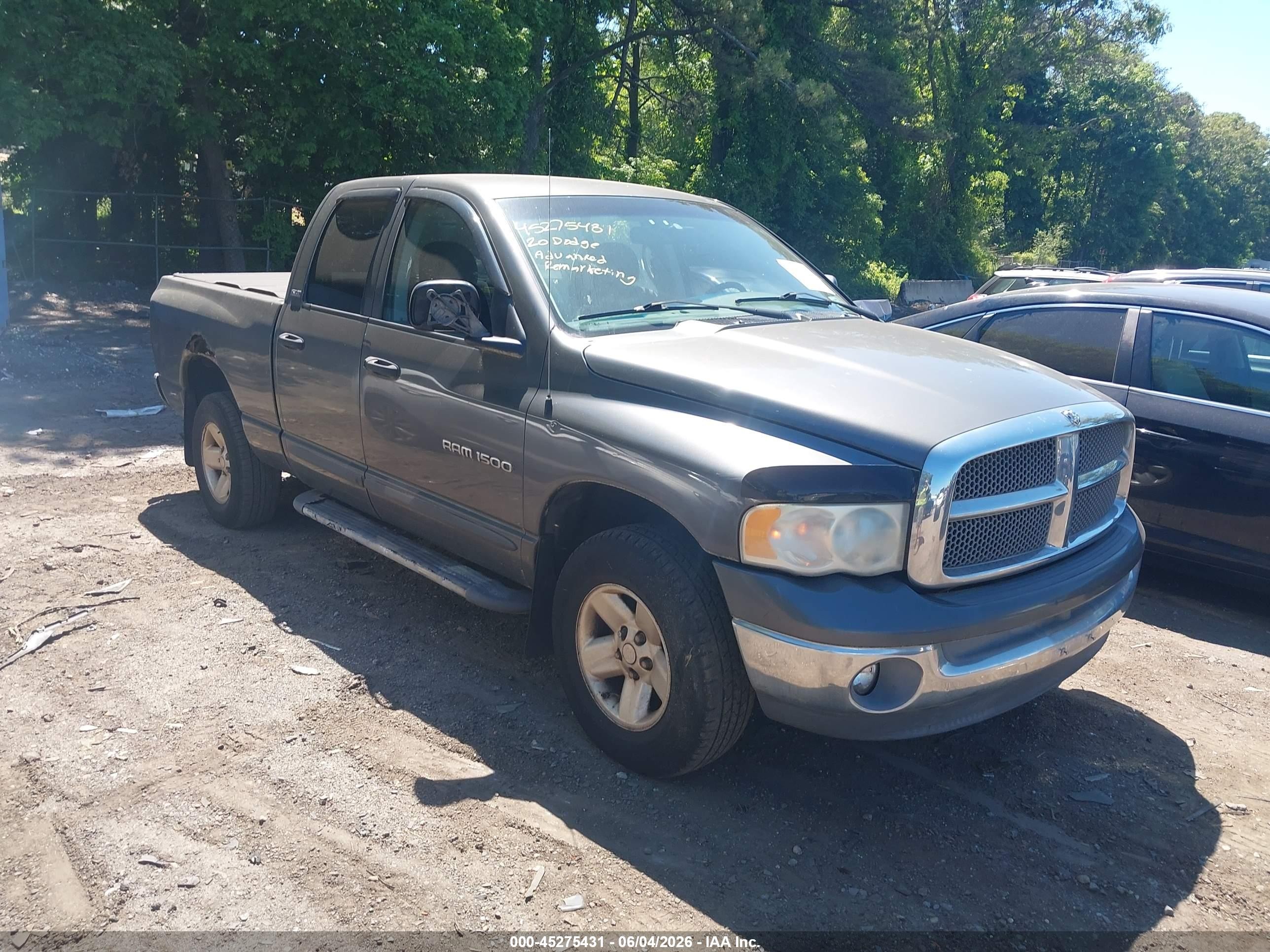 2002 Dodge RAM, VIN 1B7HU18N22J133988 — Обычный износ