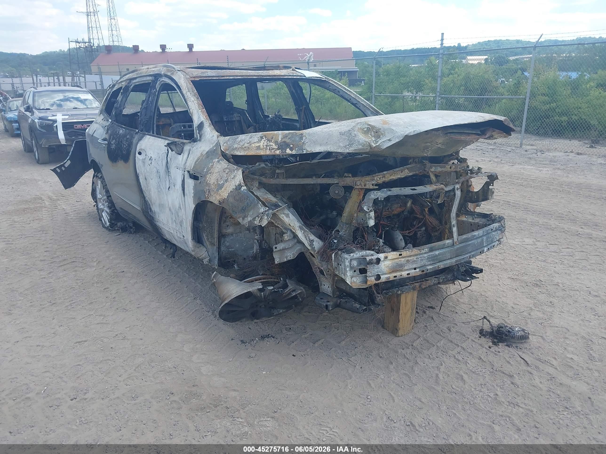 2023 Buick Enclave Essence, VIN 5GAEVAKW8PJ162902 — Burn