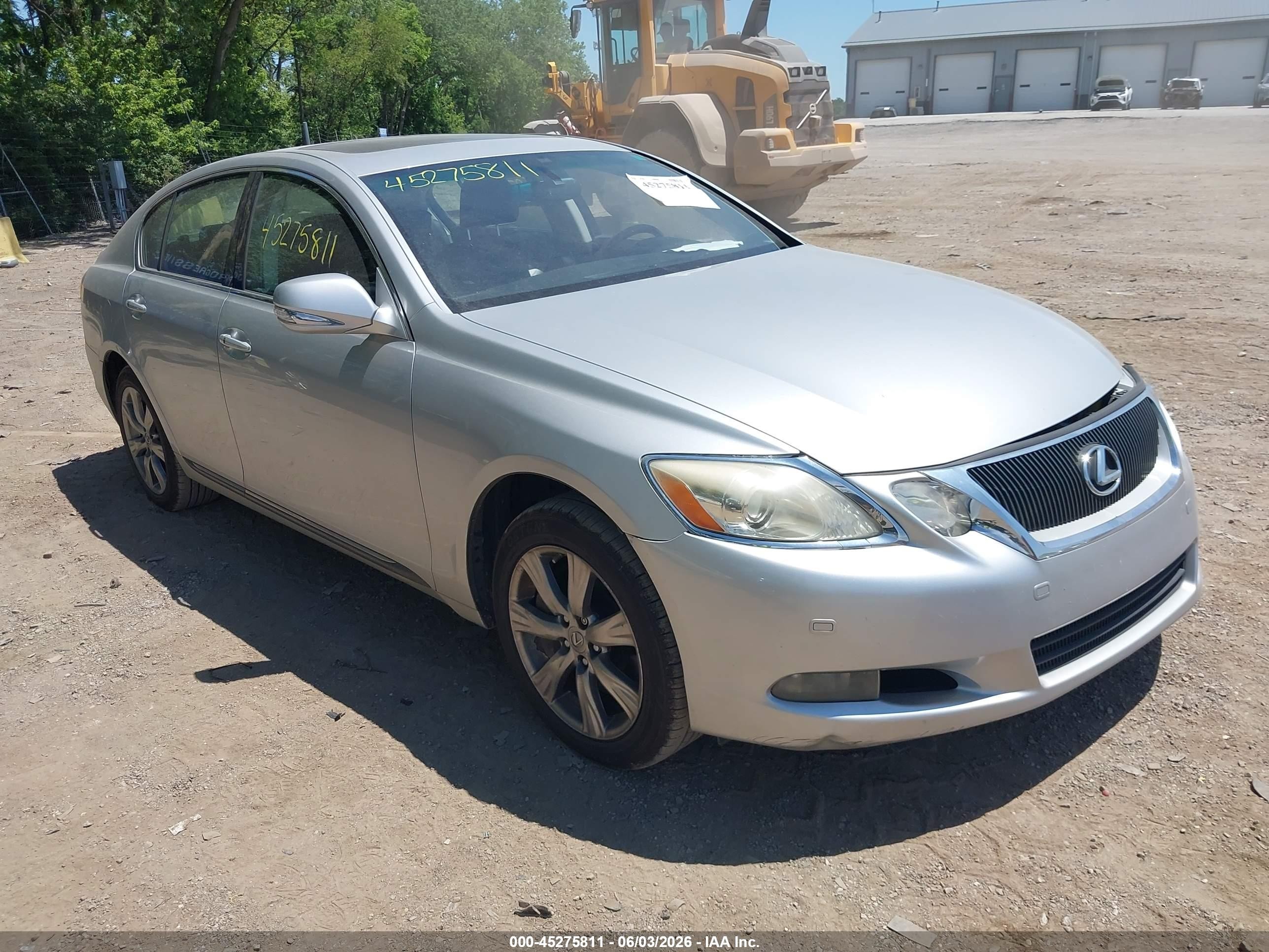 2008 Lexus GS 350, VIN JTHCE96S280019431 — Front end
