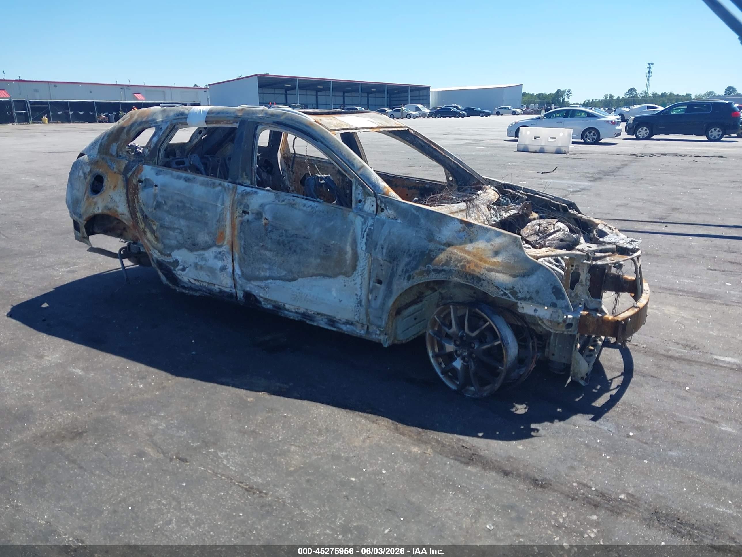 2013 Cadillac SRX Luxury Collection, VIN 3GYFNCE34DS634999 — Burn