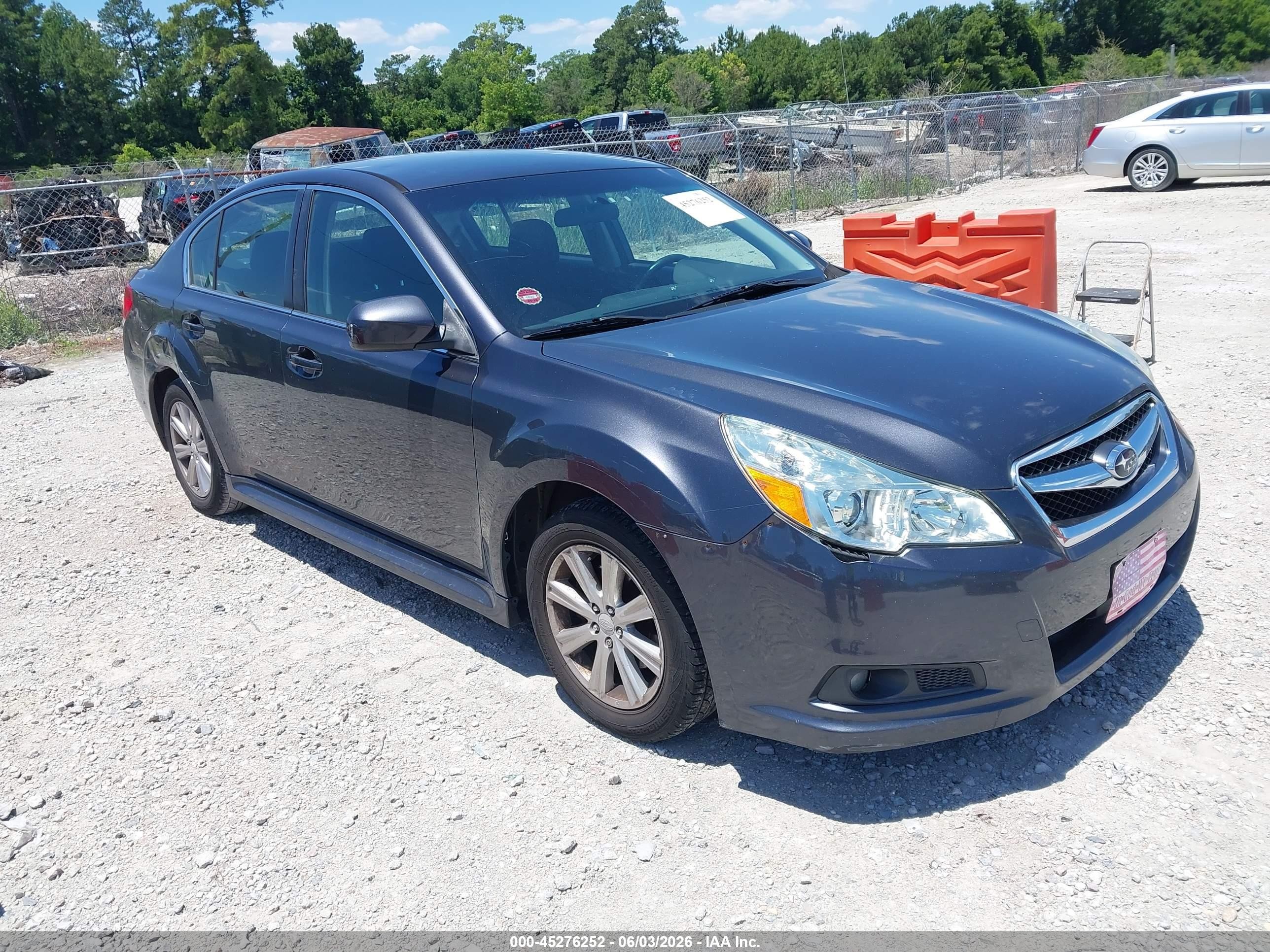 2012 Subaru Legacy Premium, VIN 4S3BMBC64C3023938 — Normal wear