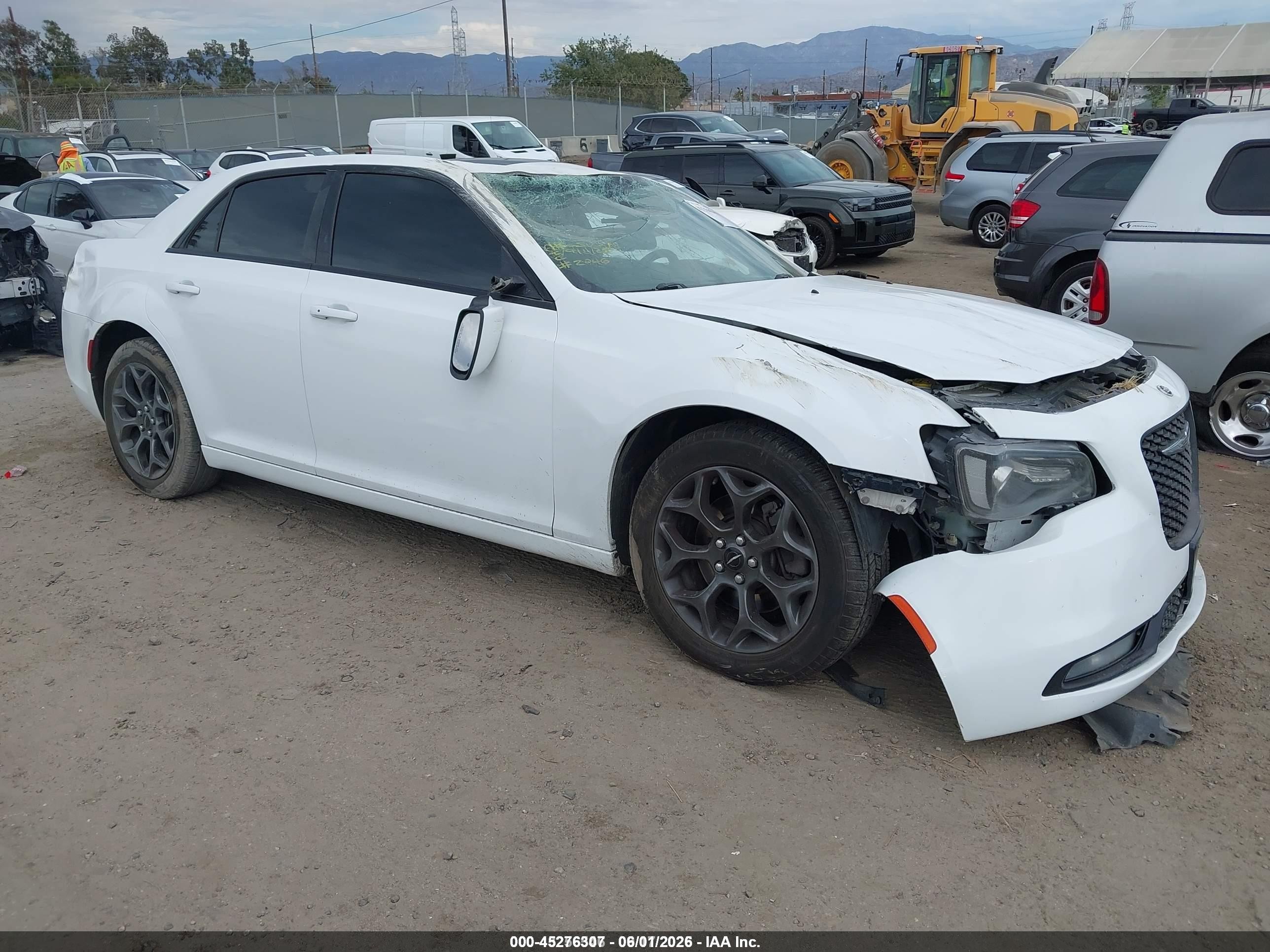 2018 Chrysler 300 S, VIN 2C3CCAGG4JH202046 — Опрокидывание