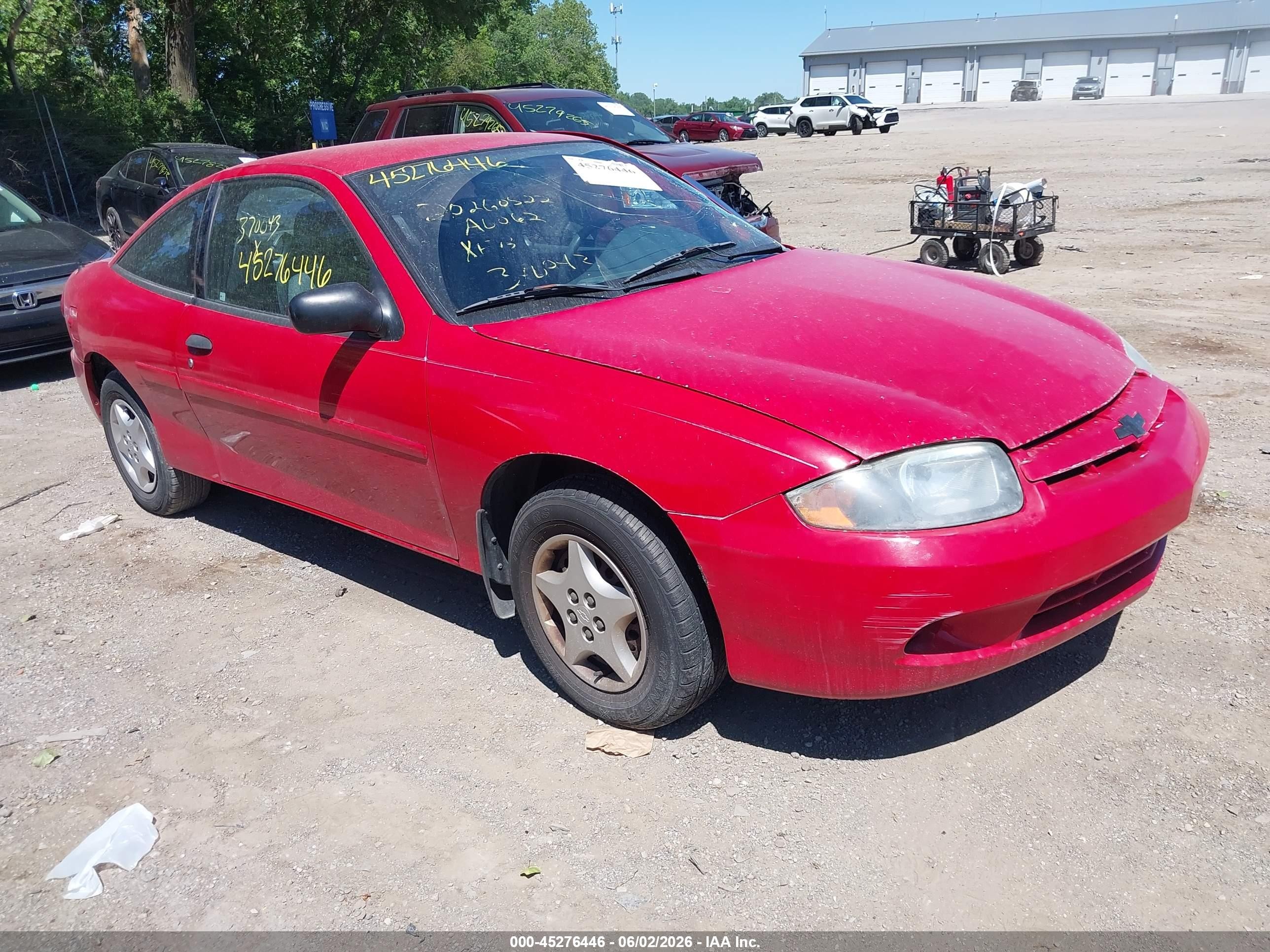 2004 Chevrolet Cavalier w/1SV, VIN 1G1JC12F147370043 — Front end