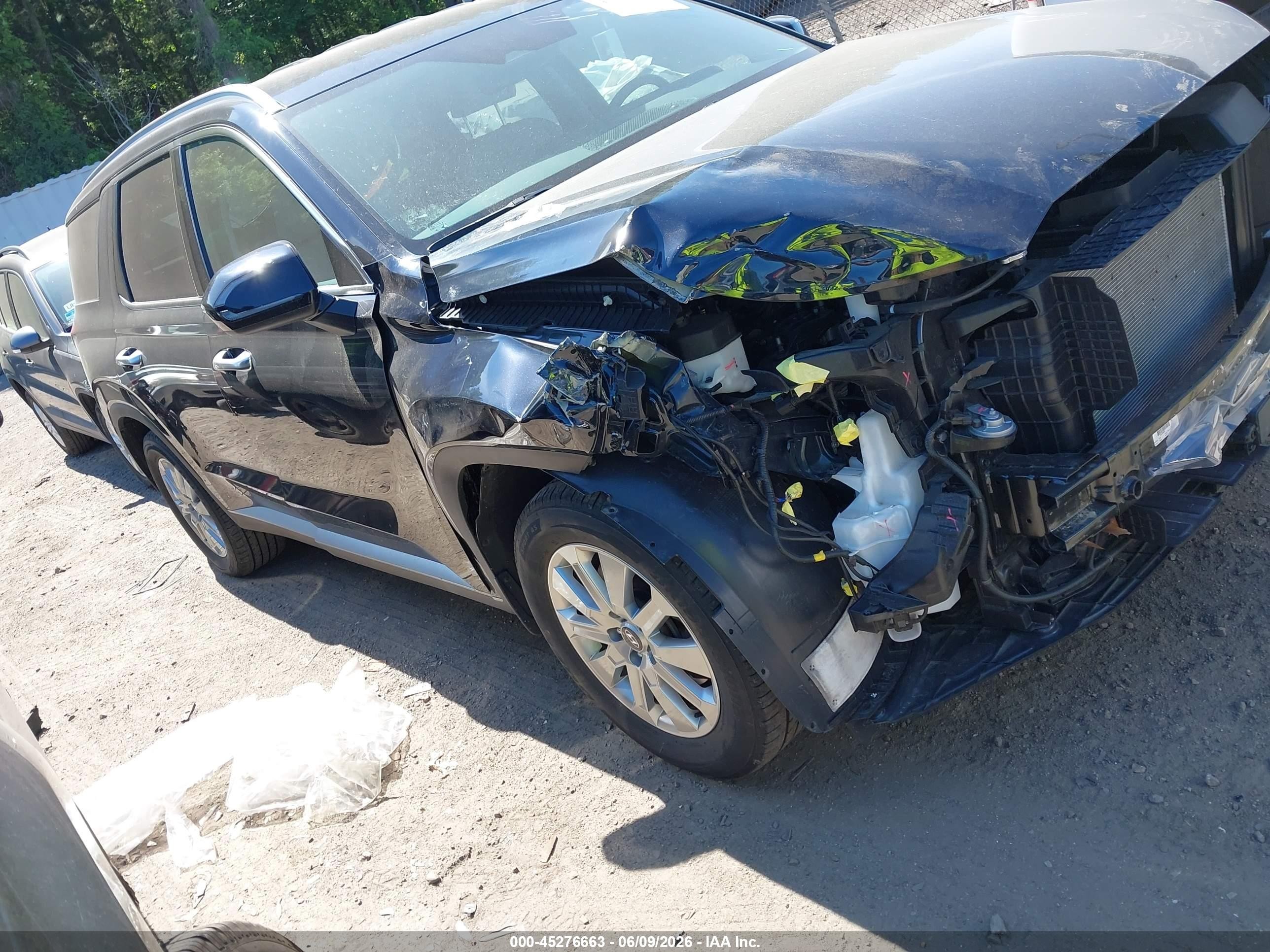 2024 Hyundai Palisade SEL, VIN KM8R2DGE6RU651466 — Front end