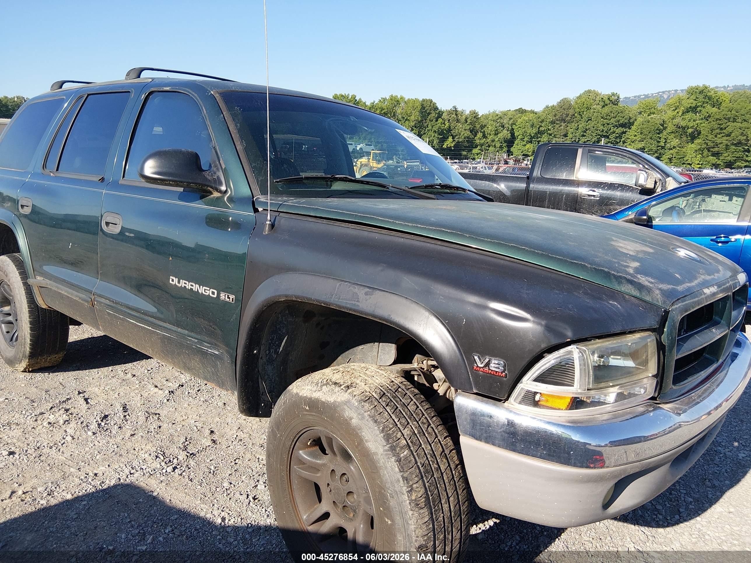 1998 Dodge Durango, VIN 1B4HS28YXWF173689 — Biohazard / chemical