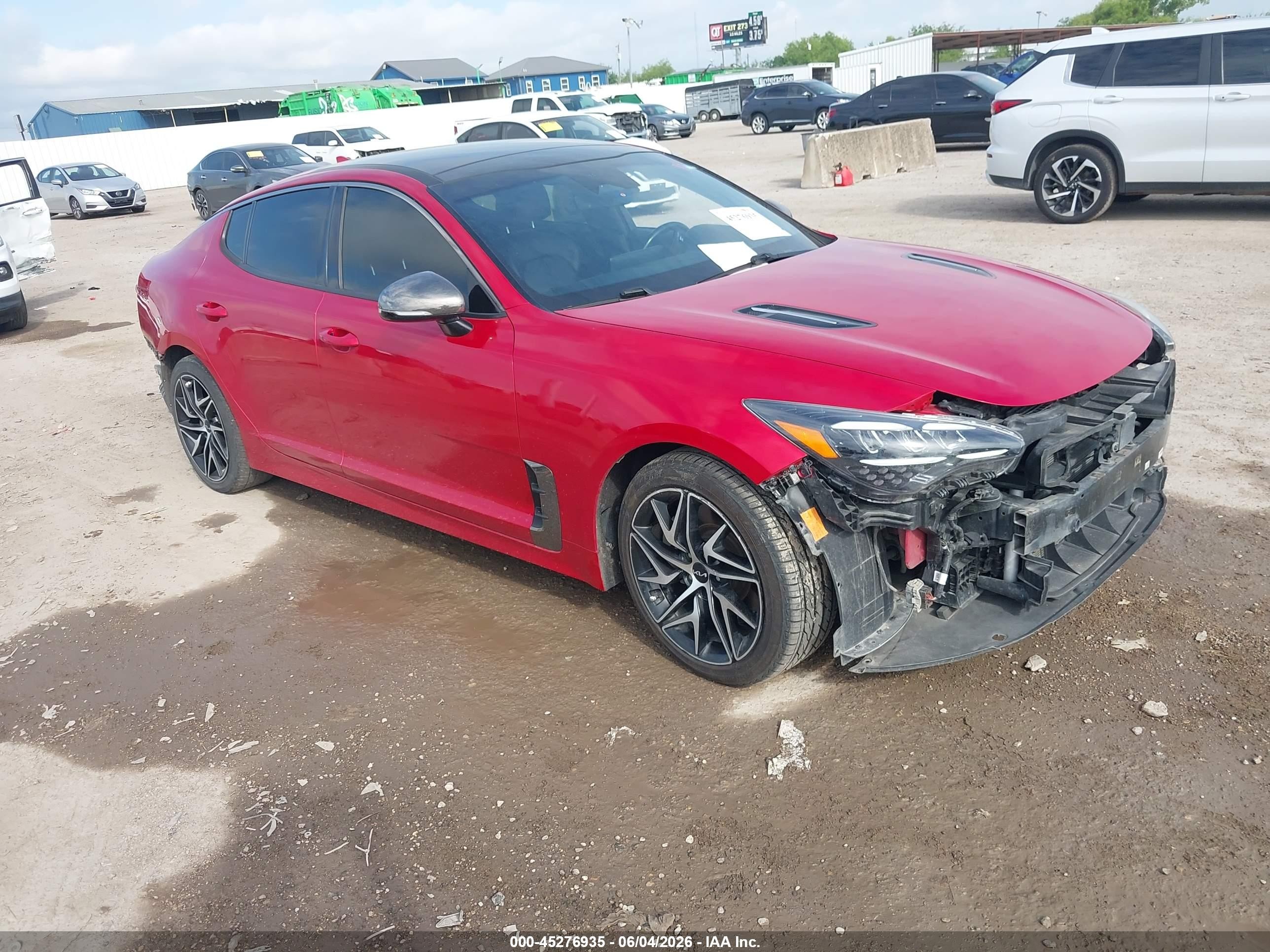 2022 Kia Stinger GT-Line, VIN KNAE35LD0N6104305 — All over