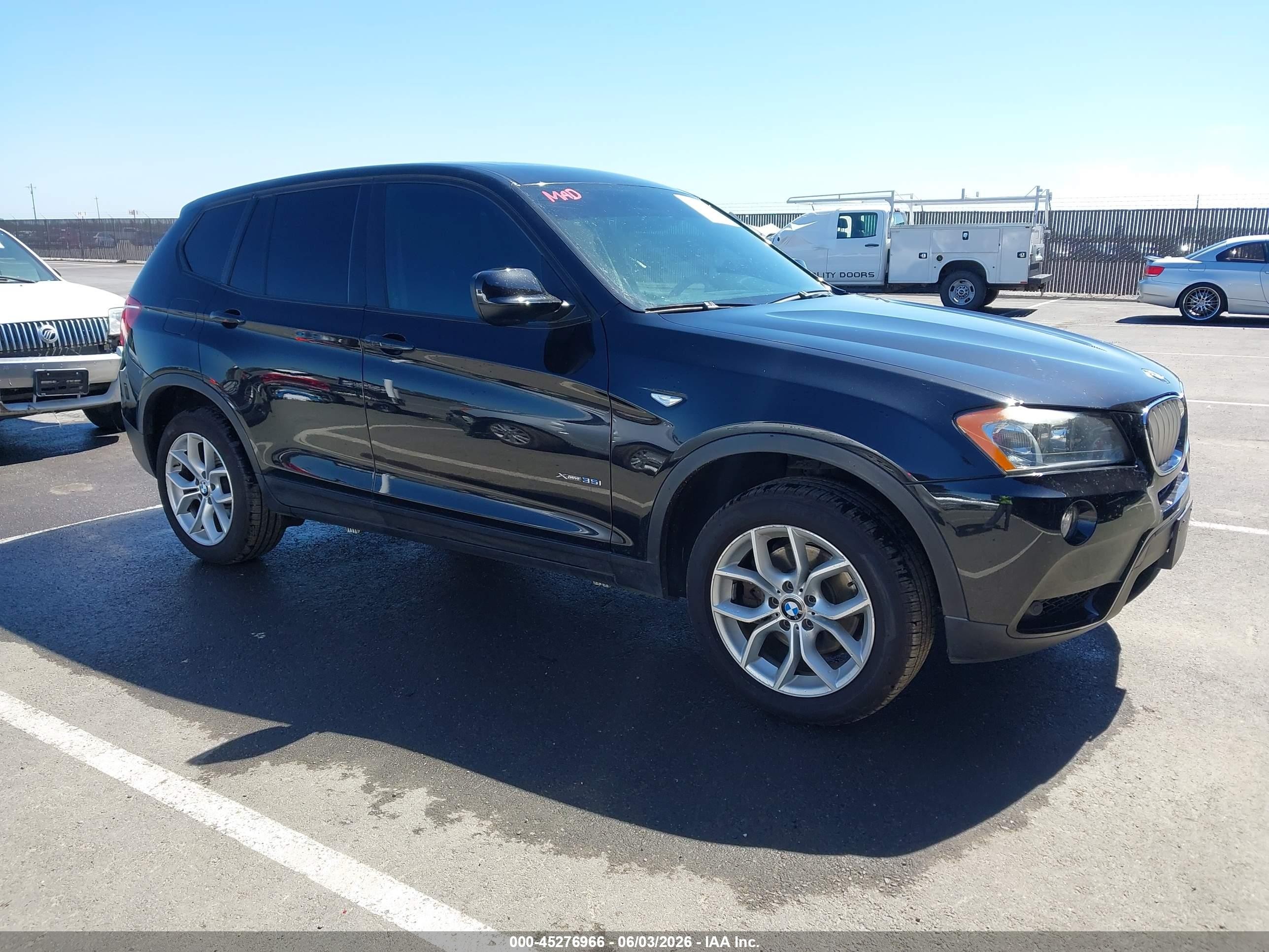 2012 BMW X3 35i, VIN 5UXWX7C50CL737951 — Не указано