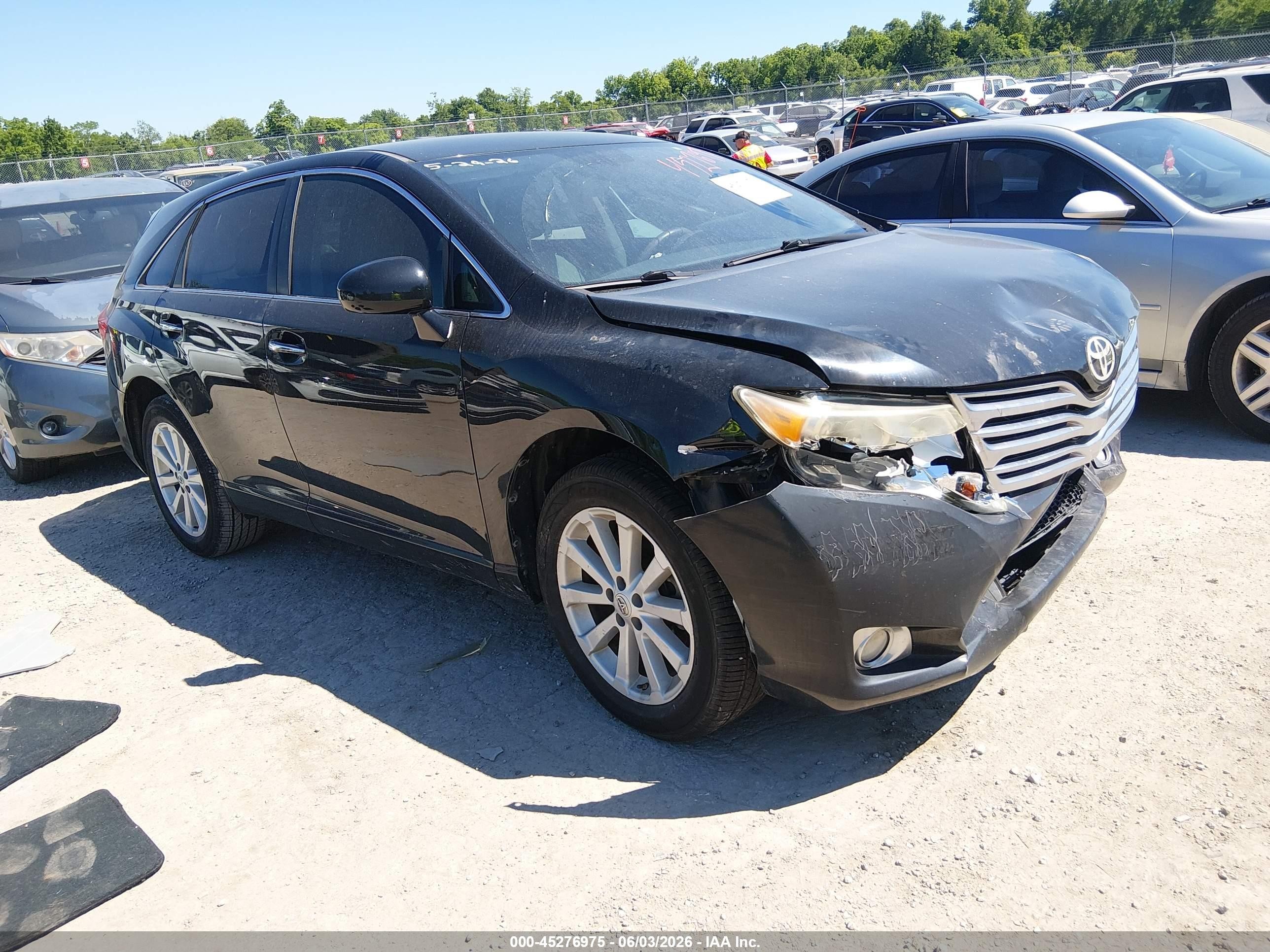 2011 Toyota Venza, VIN 4T3ZA3BB8BU045092 — Front end