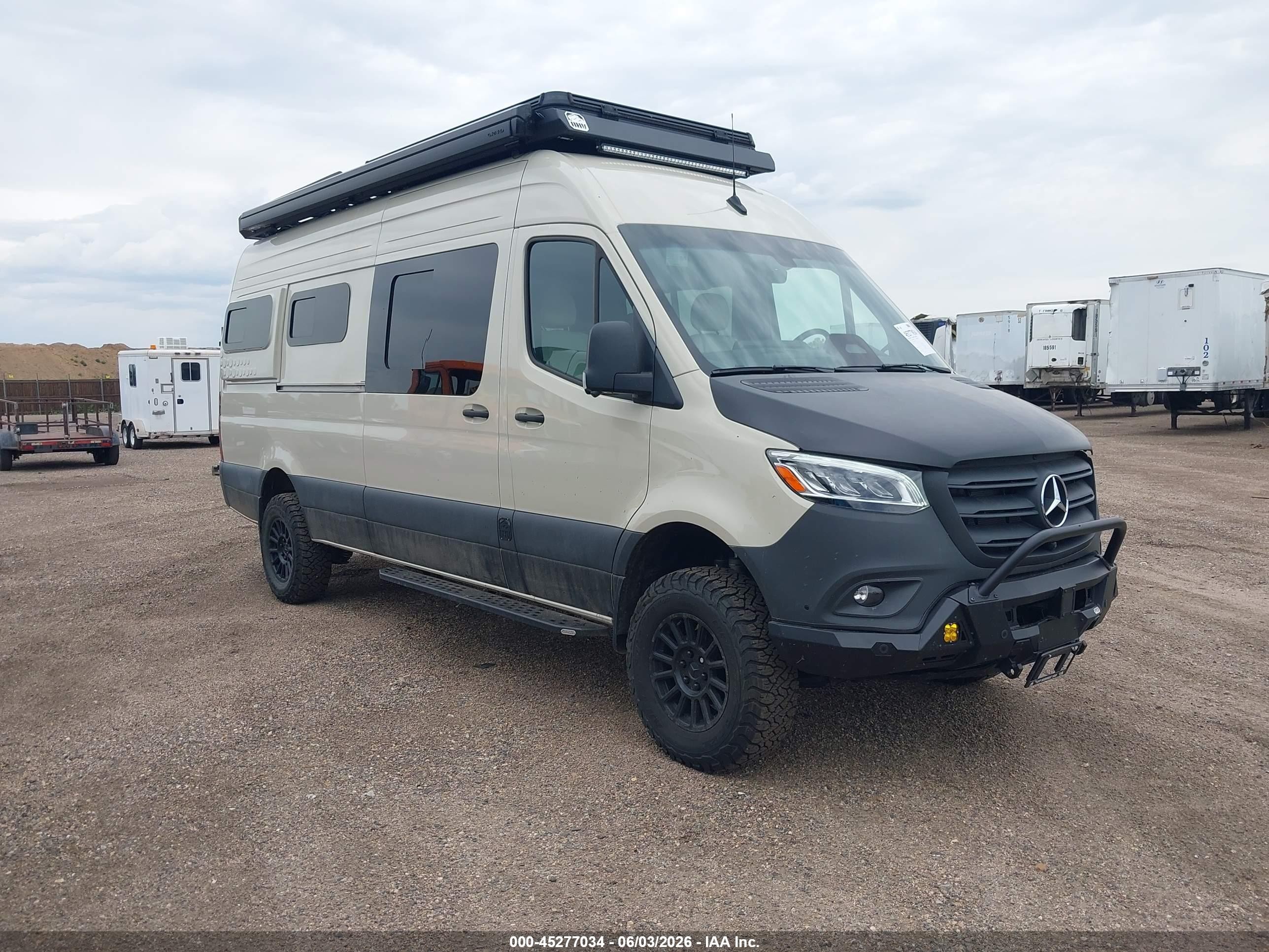 2025 Mercedes-Benz Sprinter Cargo, VIN W1Y4NCVY7ST220008 — Undercarriage