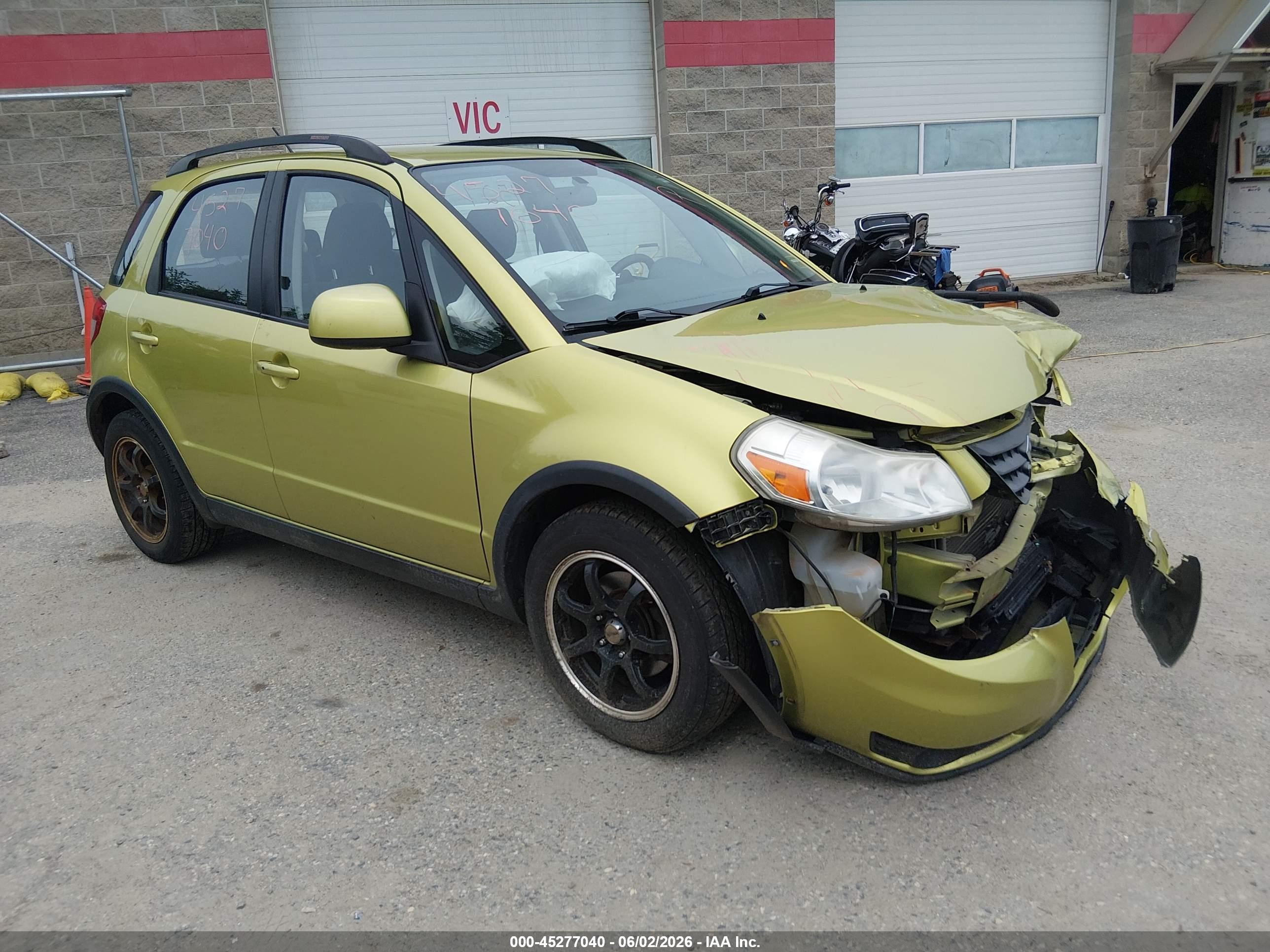 2013 Suzuki SX4 Crossover Technology, VIN JS2YB5A42D6100637 — Front end
