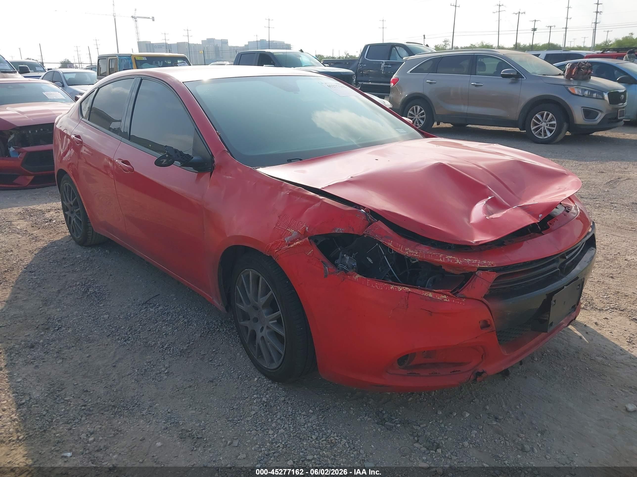 2016 Dodge Dart SE, VIN 1C3CDFAA3GD644045 — Normal wear