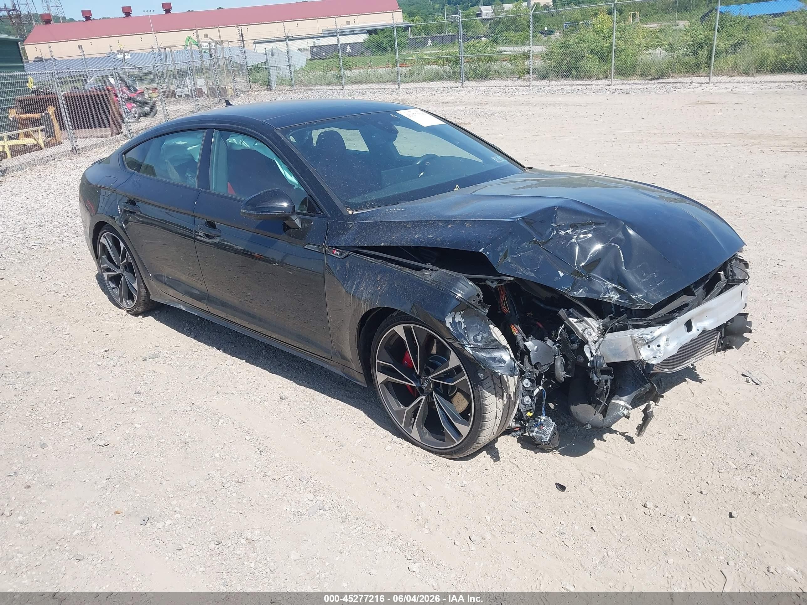 2022 Audi S5 Sportback Premium Plus, VIN WAUC4CF54NA022569 — Front end