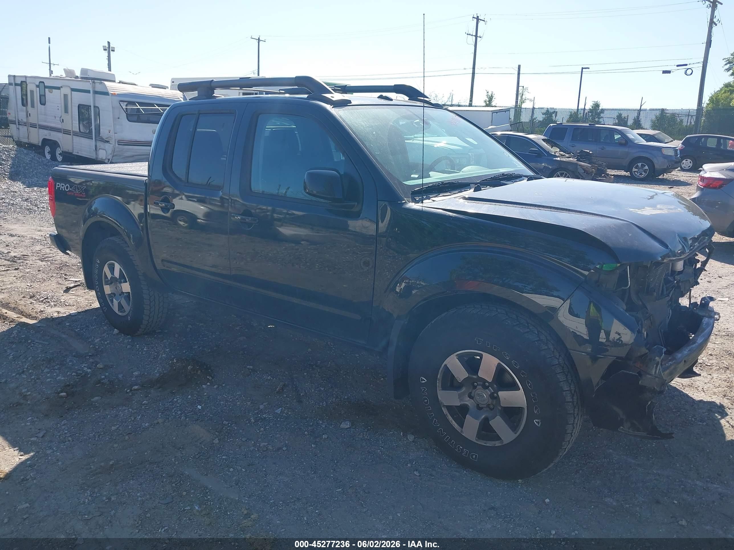 2011 Nissan Frontier SV, VIN 1N6AD0EVXBC436527 — Front end