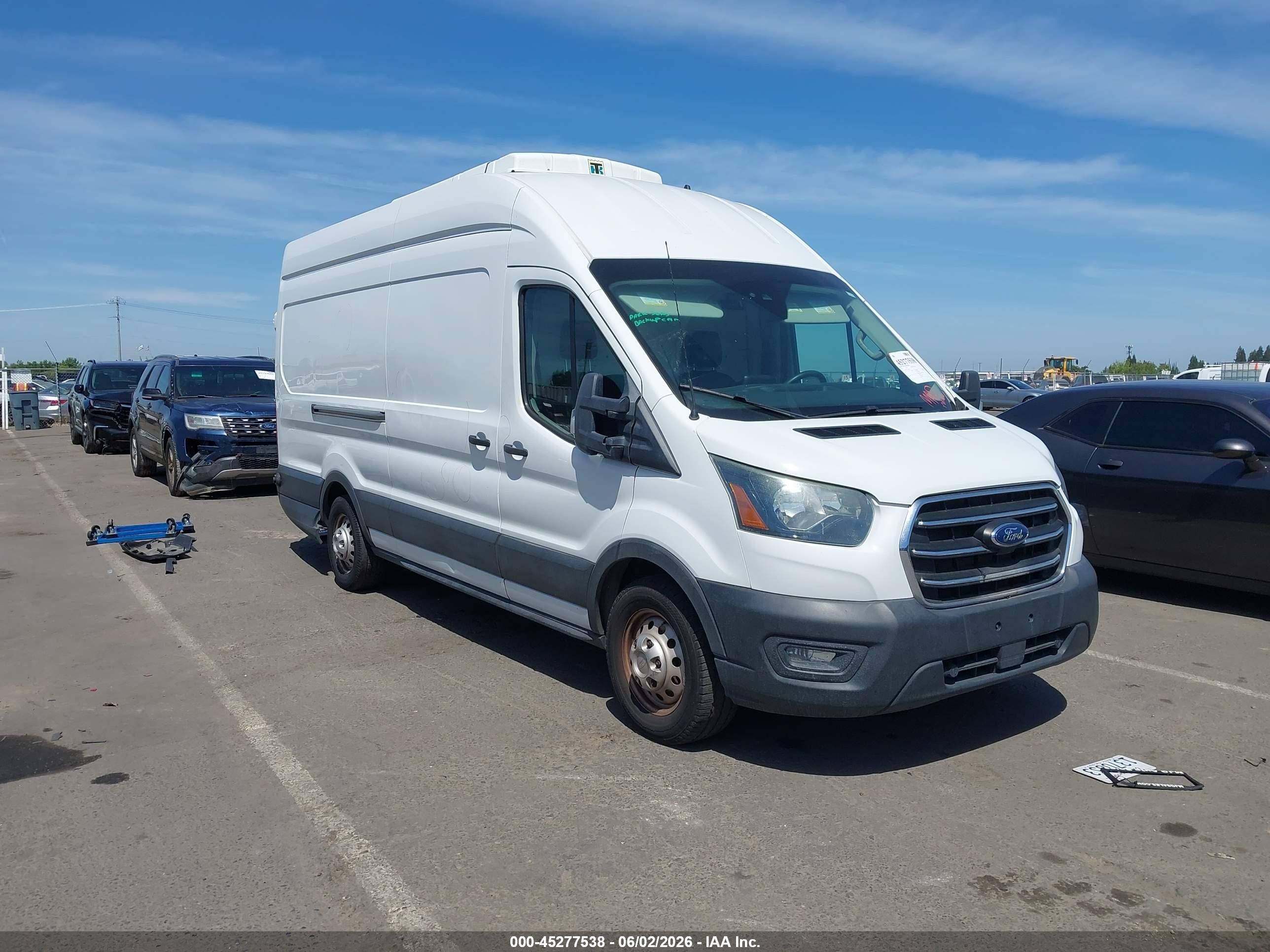 2020 Ford Transit, VIN 1FTBW3UG1LKA81731 — Rear end