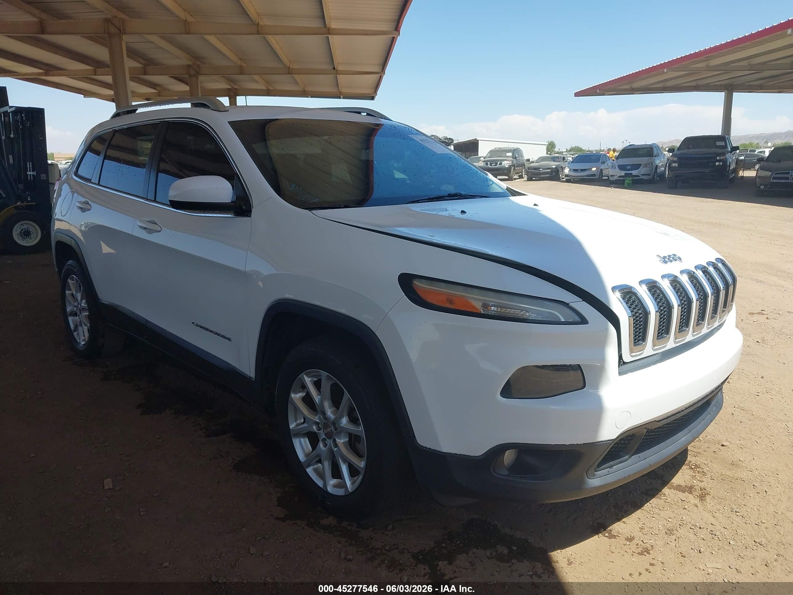 2014 Jeep Cherokee Latitude, VIN 1C4PJLCB4EW155004 — Обычный износ