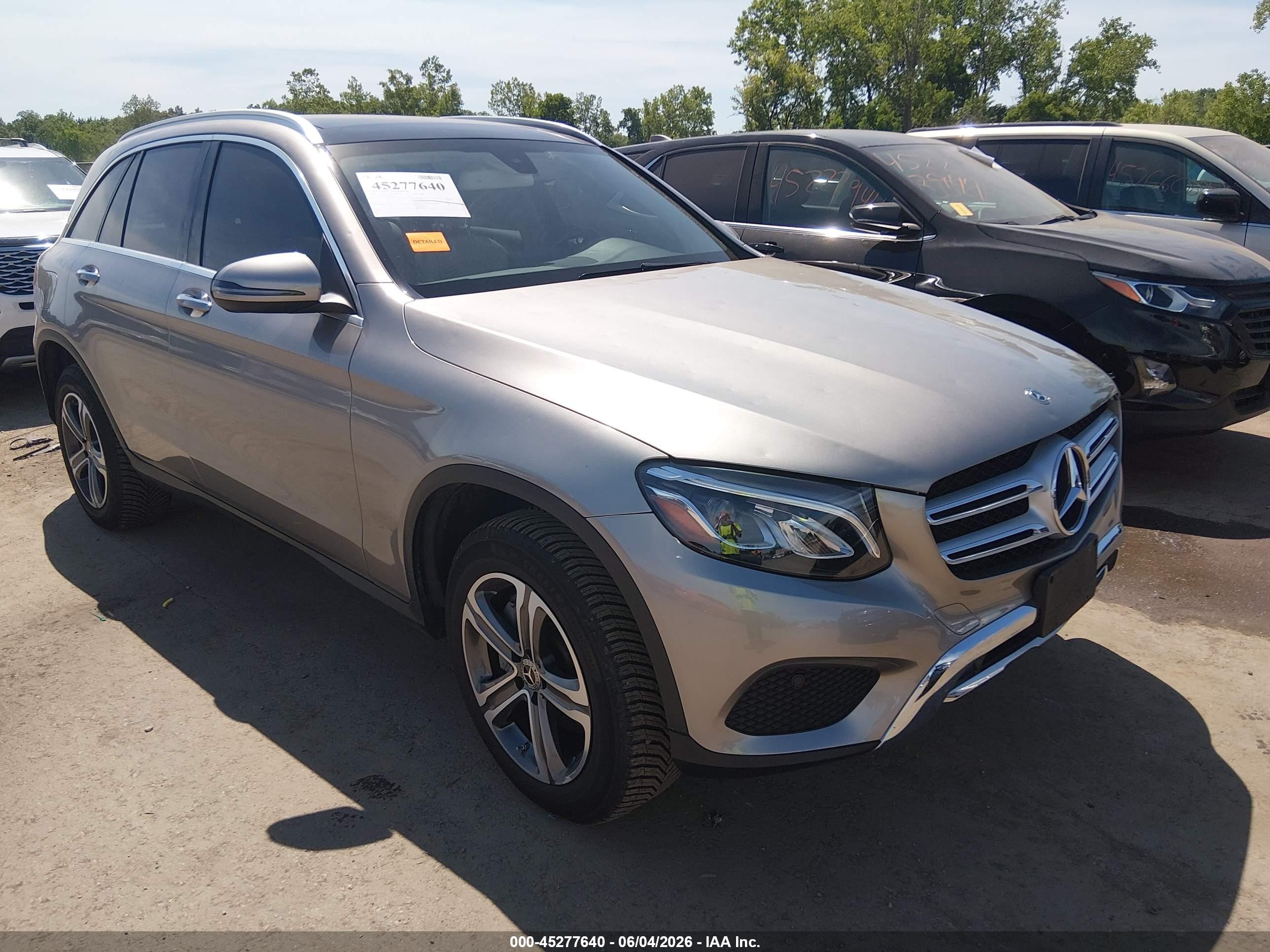 2019 Mercedes-Benz GLC 300, VIN WDC0G4KB7KF598650 — Hail