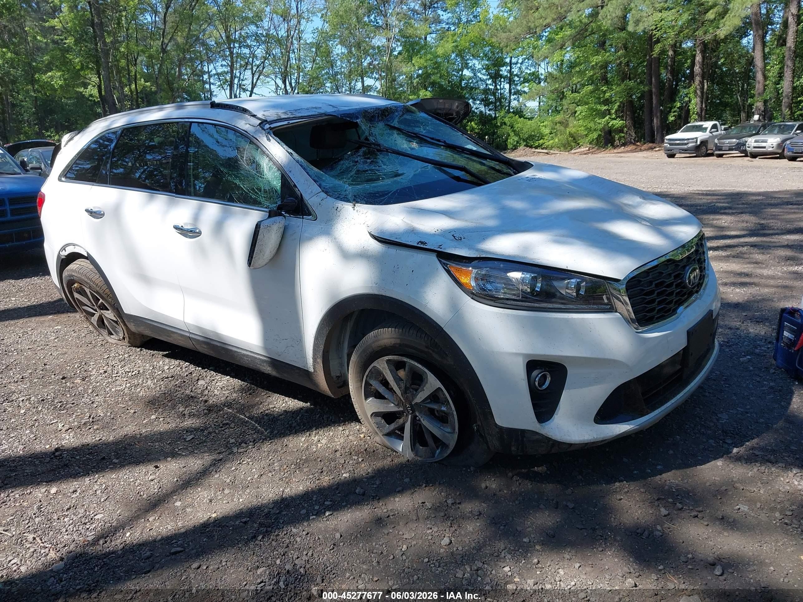 2019 Kia Sorento EX, VIN 5XYPH4A57KG527412 — Front end